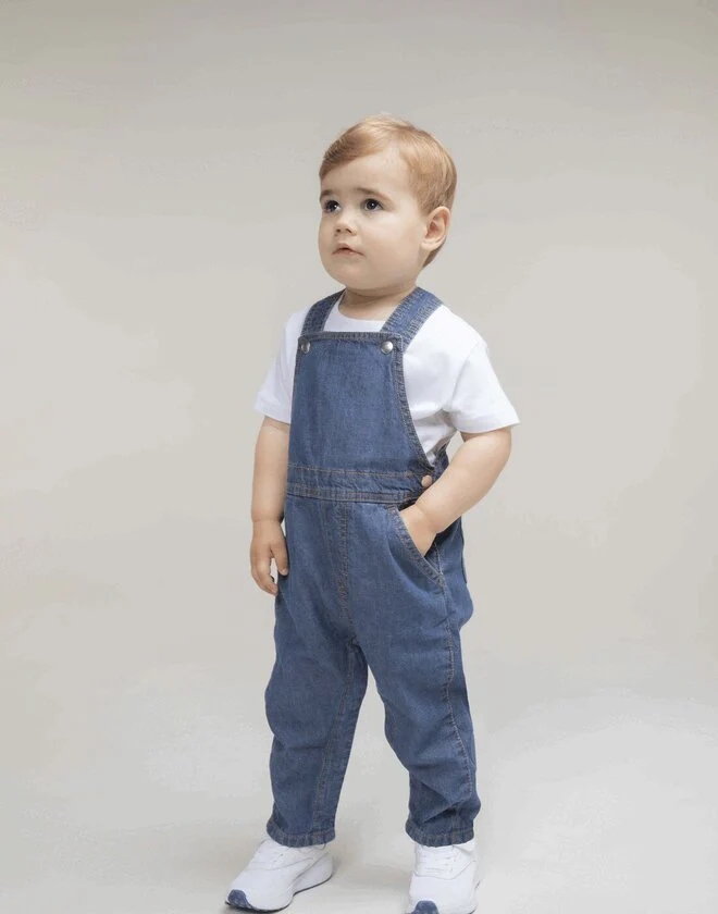 Larkwood Denim Dungarees - LW700B