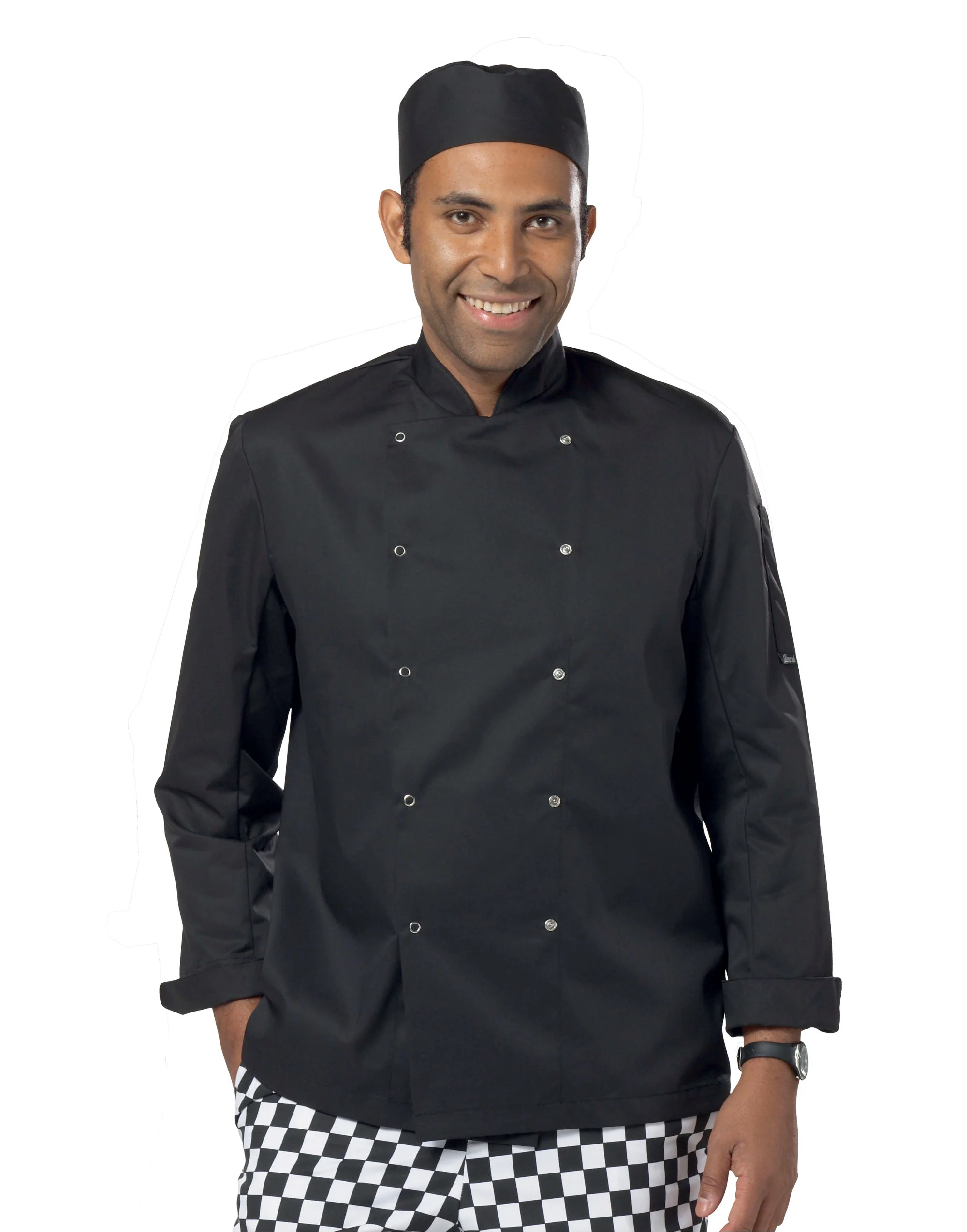 Dennys Long Sleeve Chef'S Jacket (Bk) - Image 2