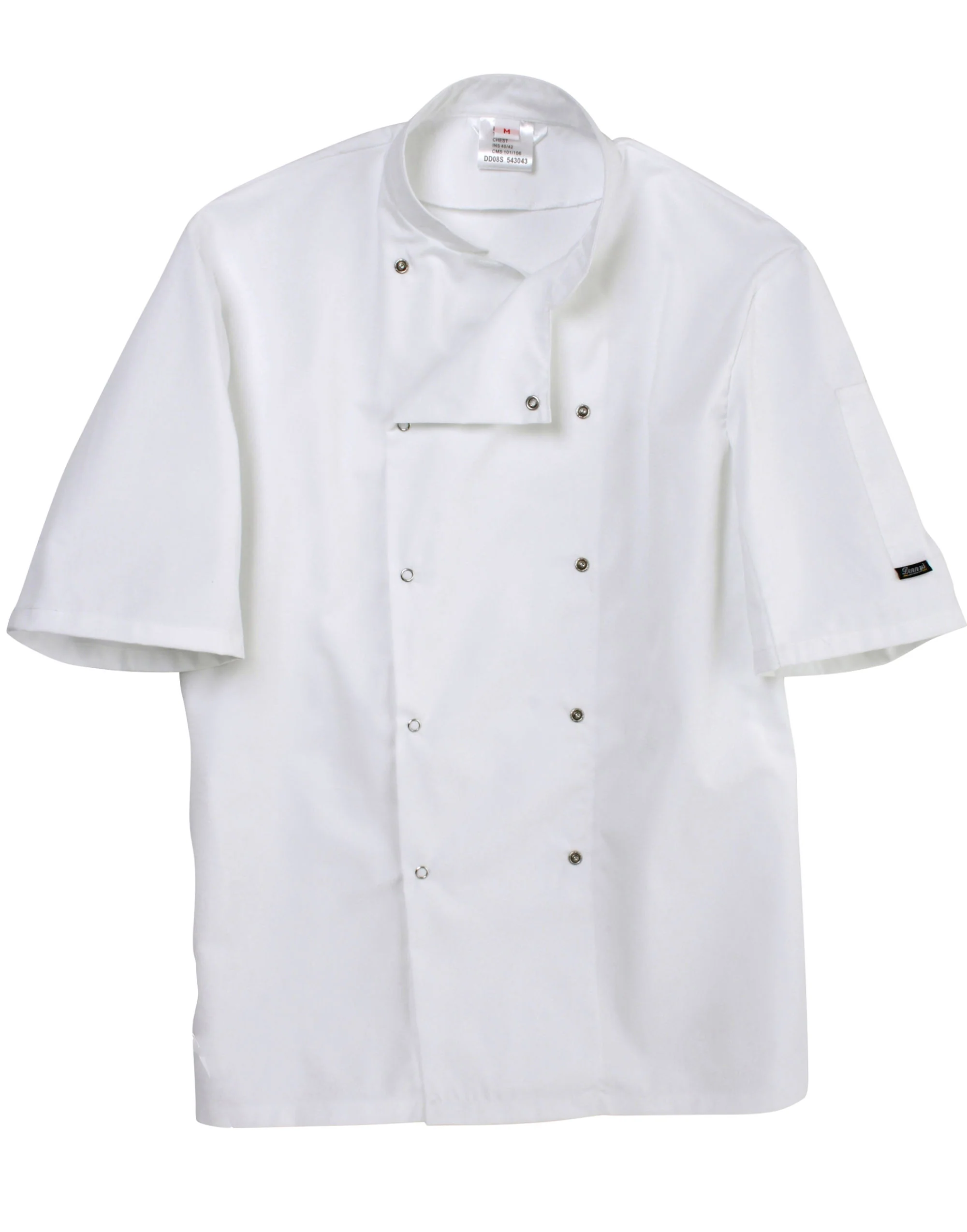 Dennys Short Sleeve Chef'S Jacket - Image 4