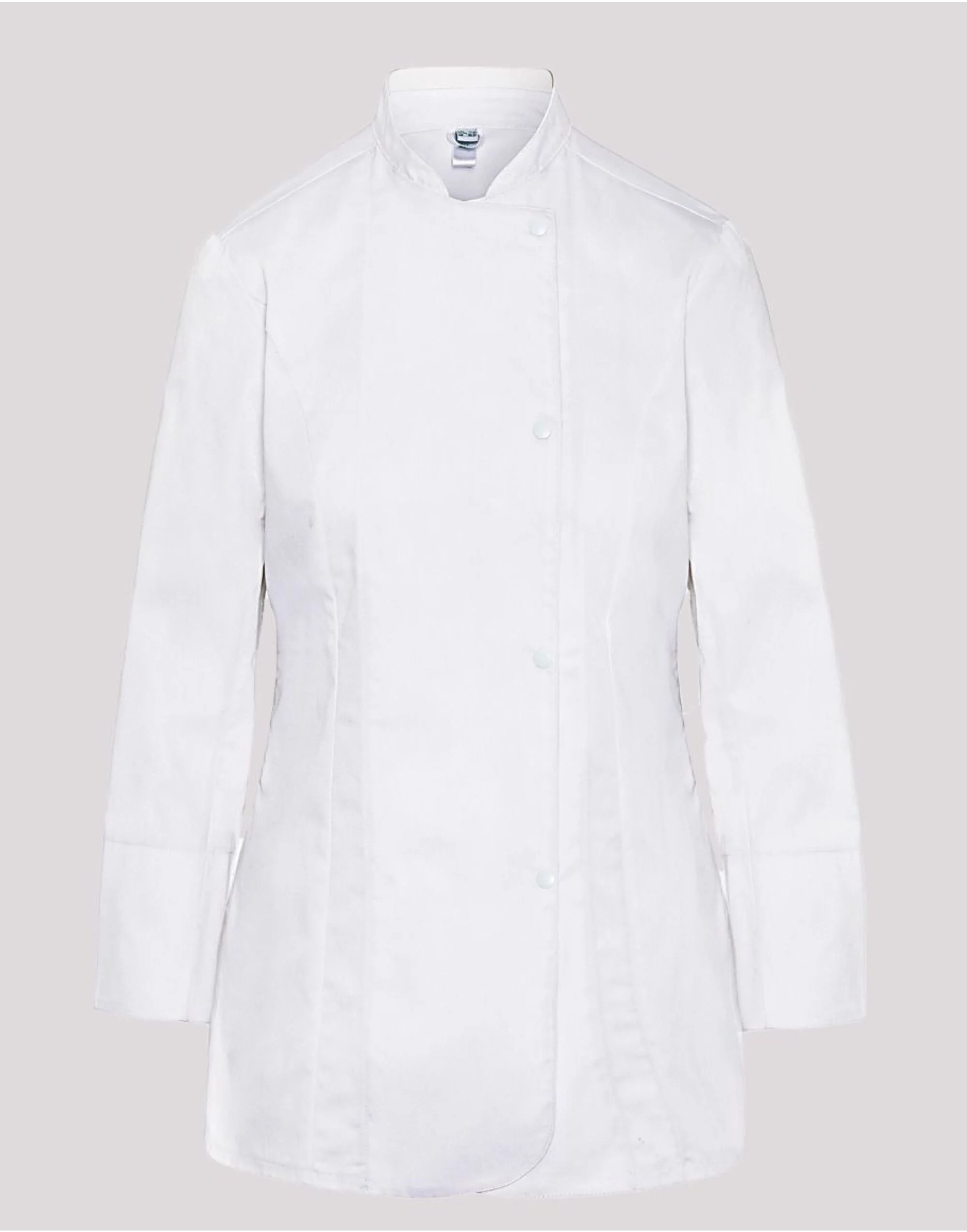 Dennys Ladies' Long Sleeve Fitted Chef'S Jacket - Image 4