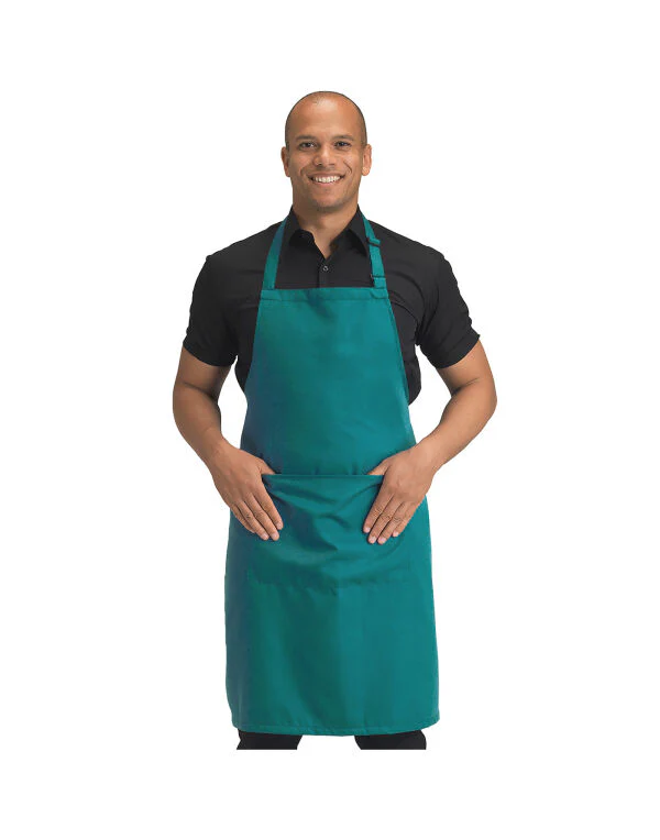 Dennys Recycled Bib Apron With Pocket - Image 14