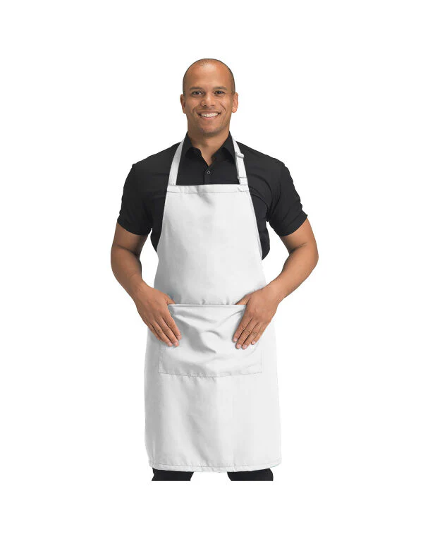 Dennys Recycled Bib Apron With Pocket - Image 16