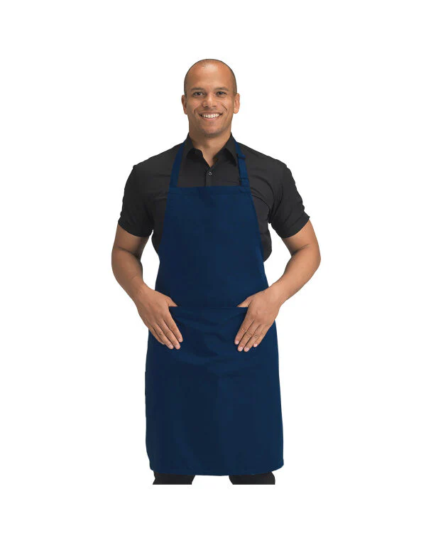 Dennys Recycled Bib Apron With Pocket - Image 9