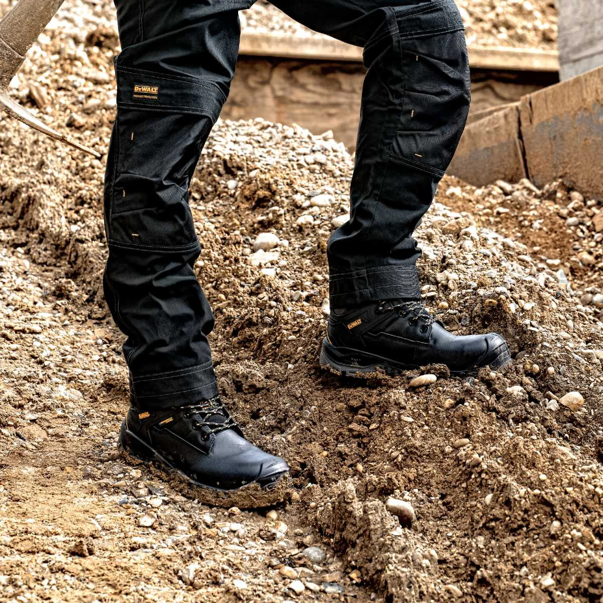 DeWalt Black Non-Metallic Waterproof Safety Boot - Image 4