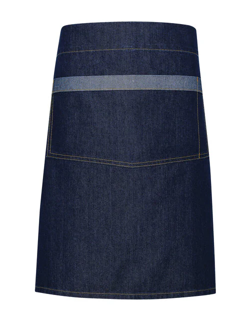 Premier Workwear Domain Contrast Denim Waist Apron - PR128M - Image 3