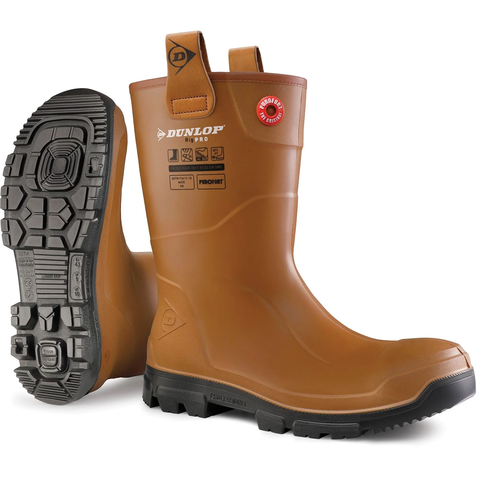 Dunlop Purofort RigPRO Full Safety Wellington - Image 3