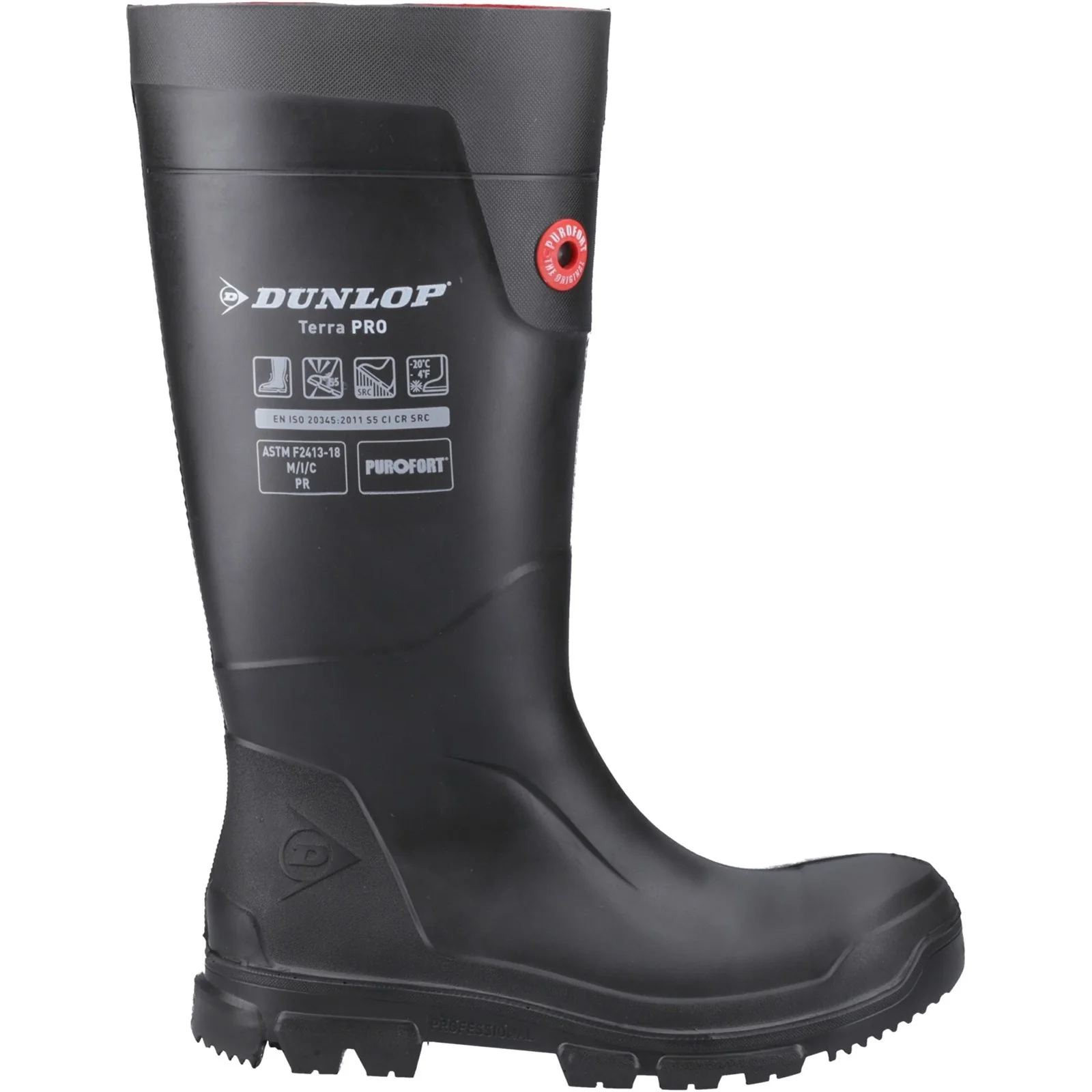 Dunlop TerraPro Full Safety Wellington - Image 5
