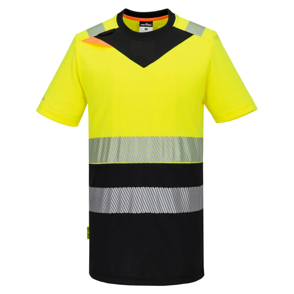 Portwest DX4 Hi-Vis Class 1 T-Shirt S/S - Image 6