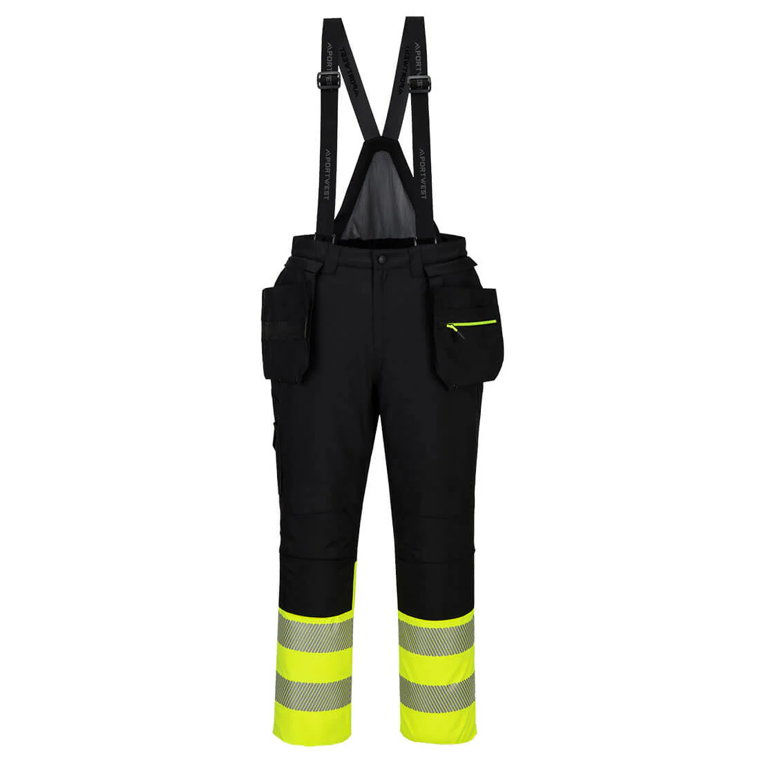 Portwest DX4 Hi-Vis Class 1 Winter Bib and Brace - Image 4
