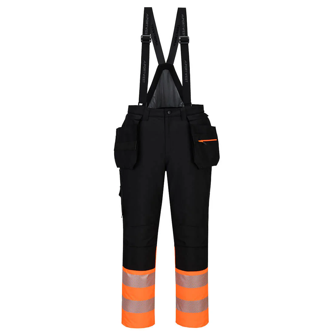 Portwest DX4 Hi-Vis Class 1 Winter Bib and Brace - Image 5
