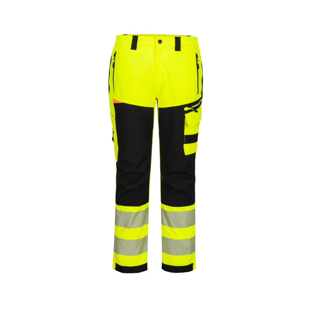 Portwest DX4 Hi-Vis Rain Trouser - Image 2
