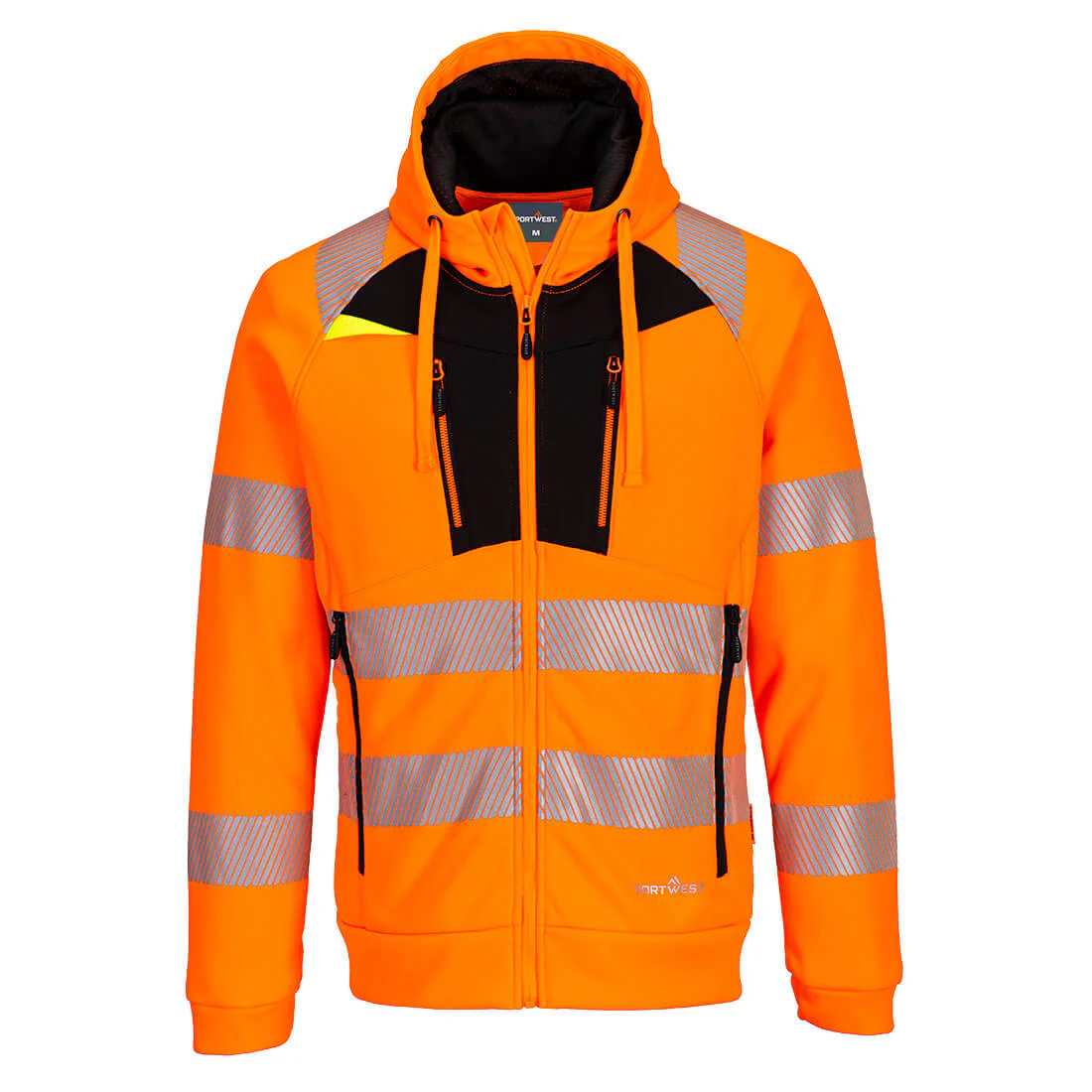 Portwest DX4 Hi-Vis Zip Hoodie - Image 3