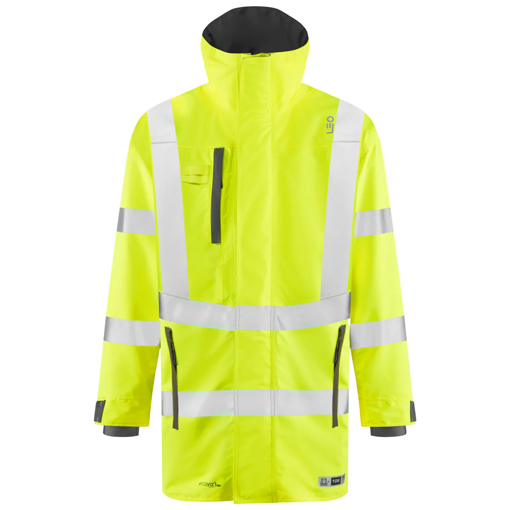 Leo Workwear Eastleigh Leo Ecoviz 10K Performance Breathable Anorak - Image 2