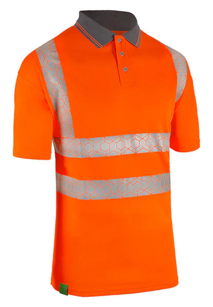Envirowear Beeswift Hi-Vis Short Sleeve Recyclable Polo Shirt - Image 3