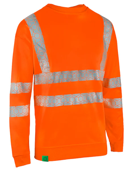 Envirowear Beeswift Hi-Vis Recyclable Sweatshirt - Image 3