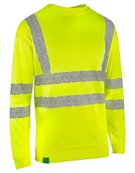 Envirowear Beeswift Hi-Vis Recyclable Sweatshirt - Image 4