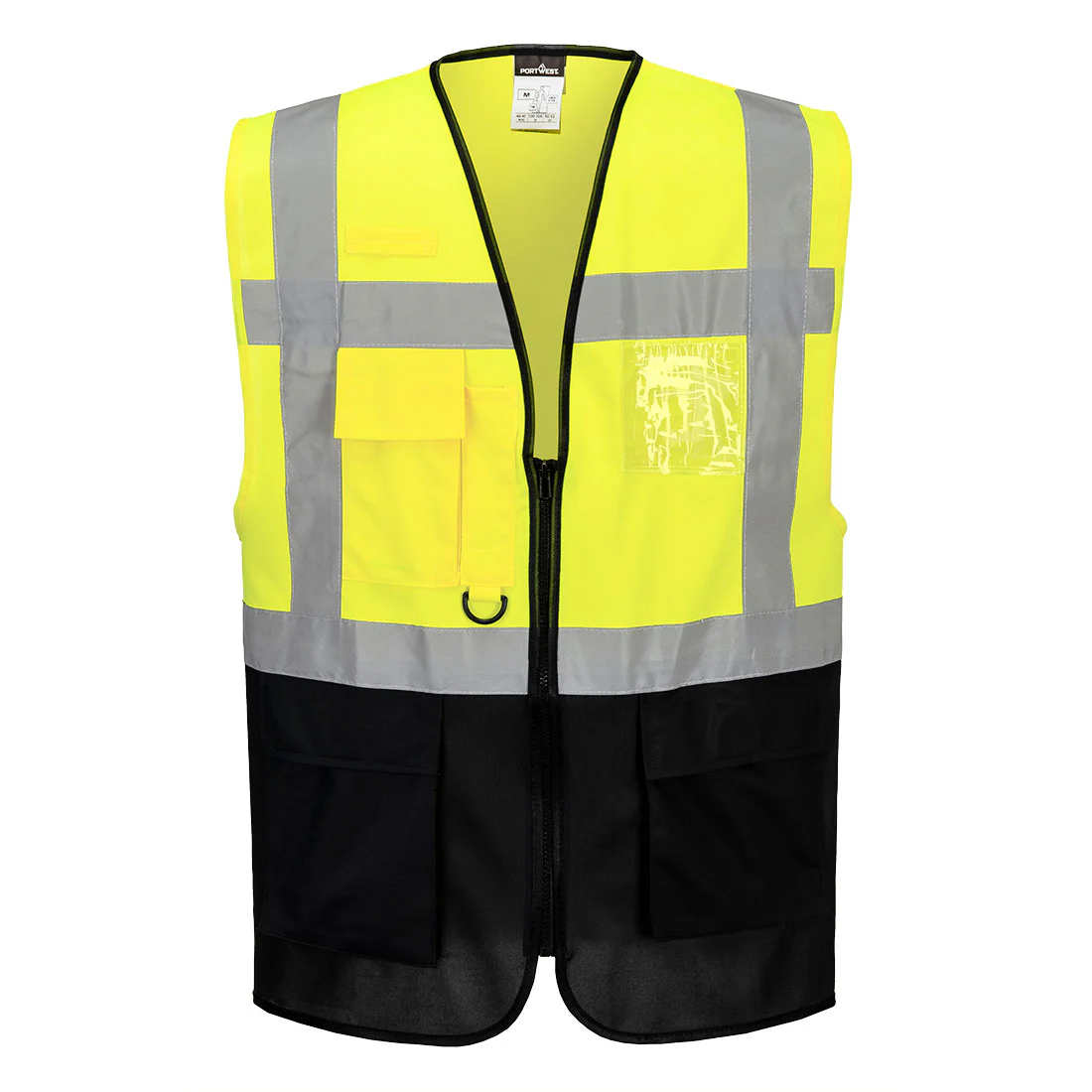 Portwest ES1 Essential Hi-Vis Contrast Executive Vest - Image 4