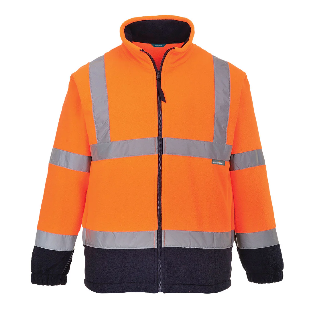 Portwest ES1 Essential Hi-Vis Contrast Fleece - Image 3