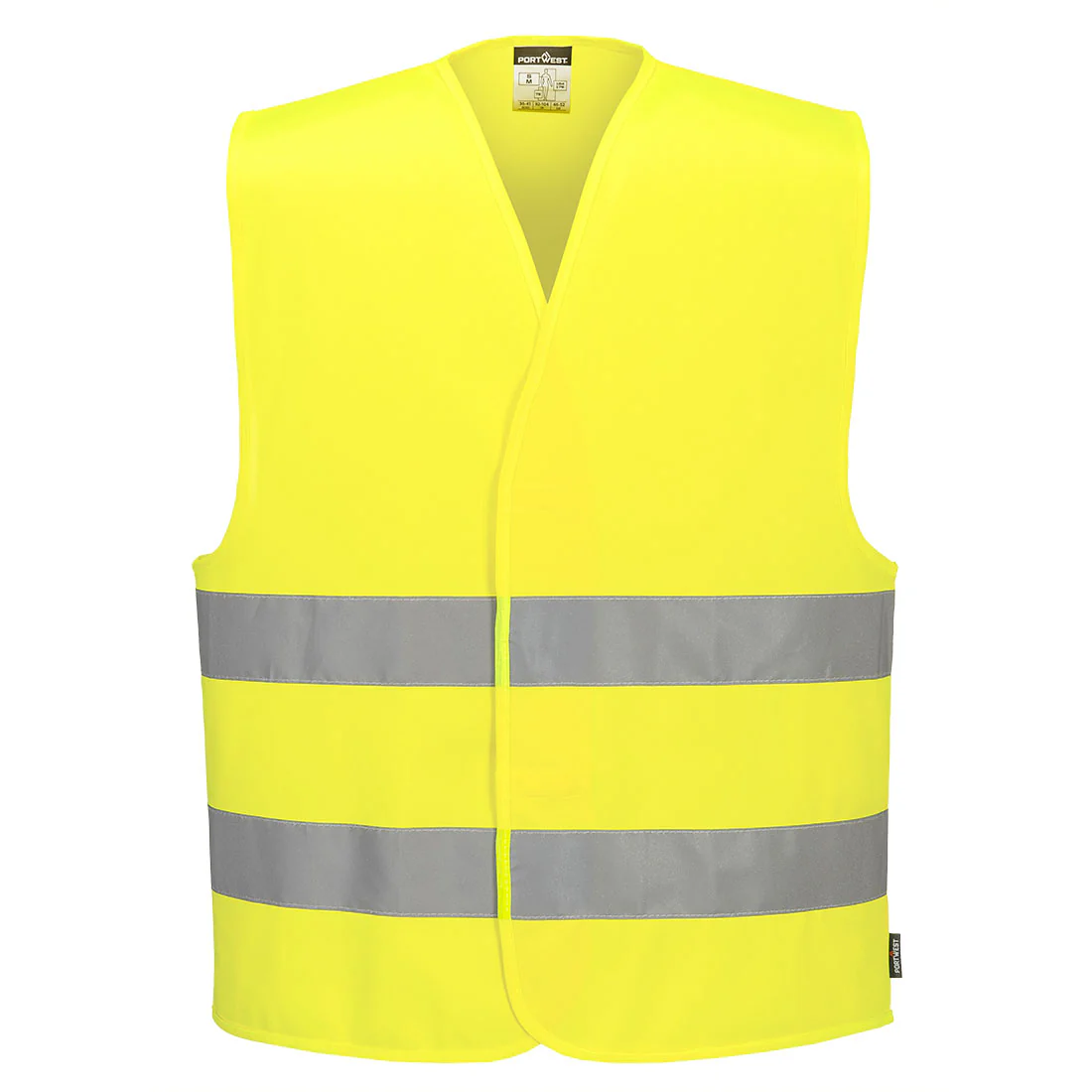 Portwest ES1 Essential Hi-Vis Two Band Vest - Image 6