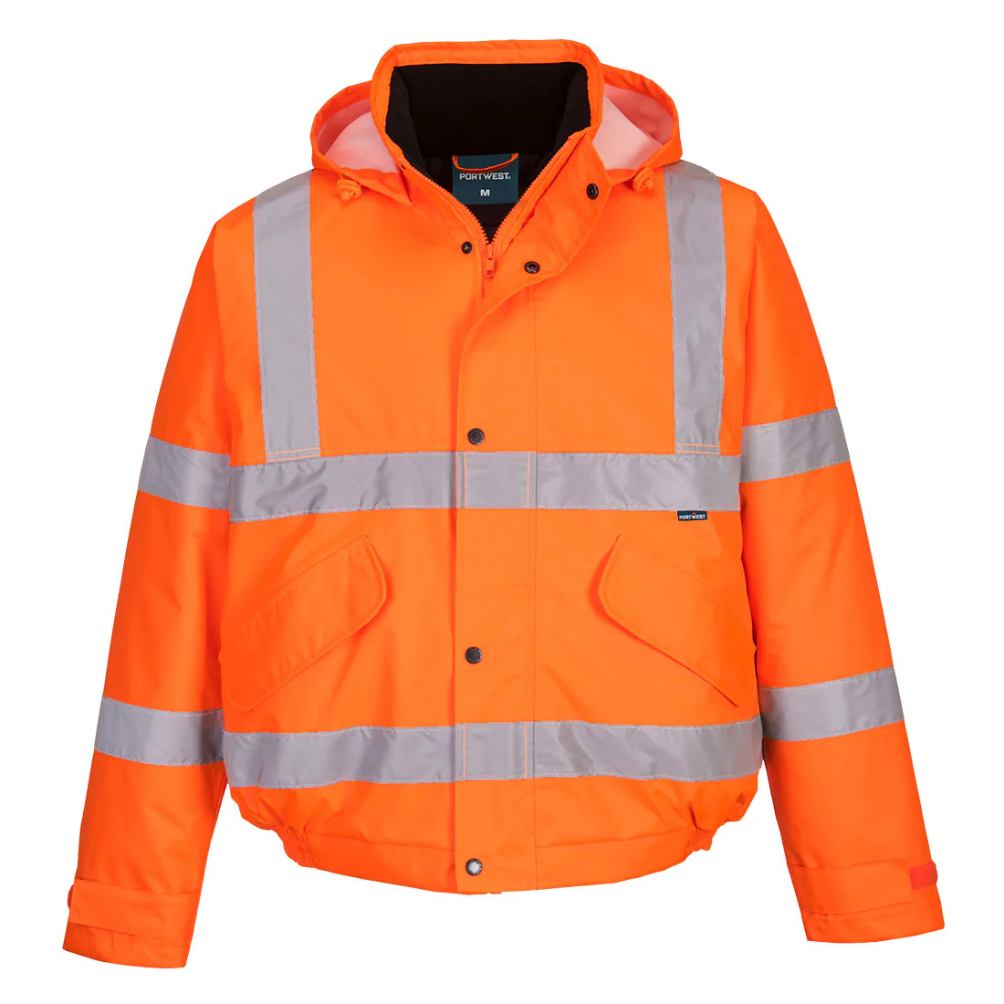 Portwest ES1 Essential Hi-Vis Winter Bomber Jacket - Image 5
