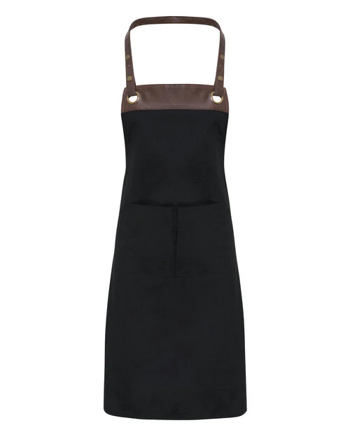 Premier Workwear Espresso Bib Apron - PR123M - Image 3