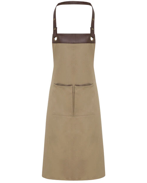 Premier Workwear Espresso Bib Apron - PR123M - Image 4