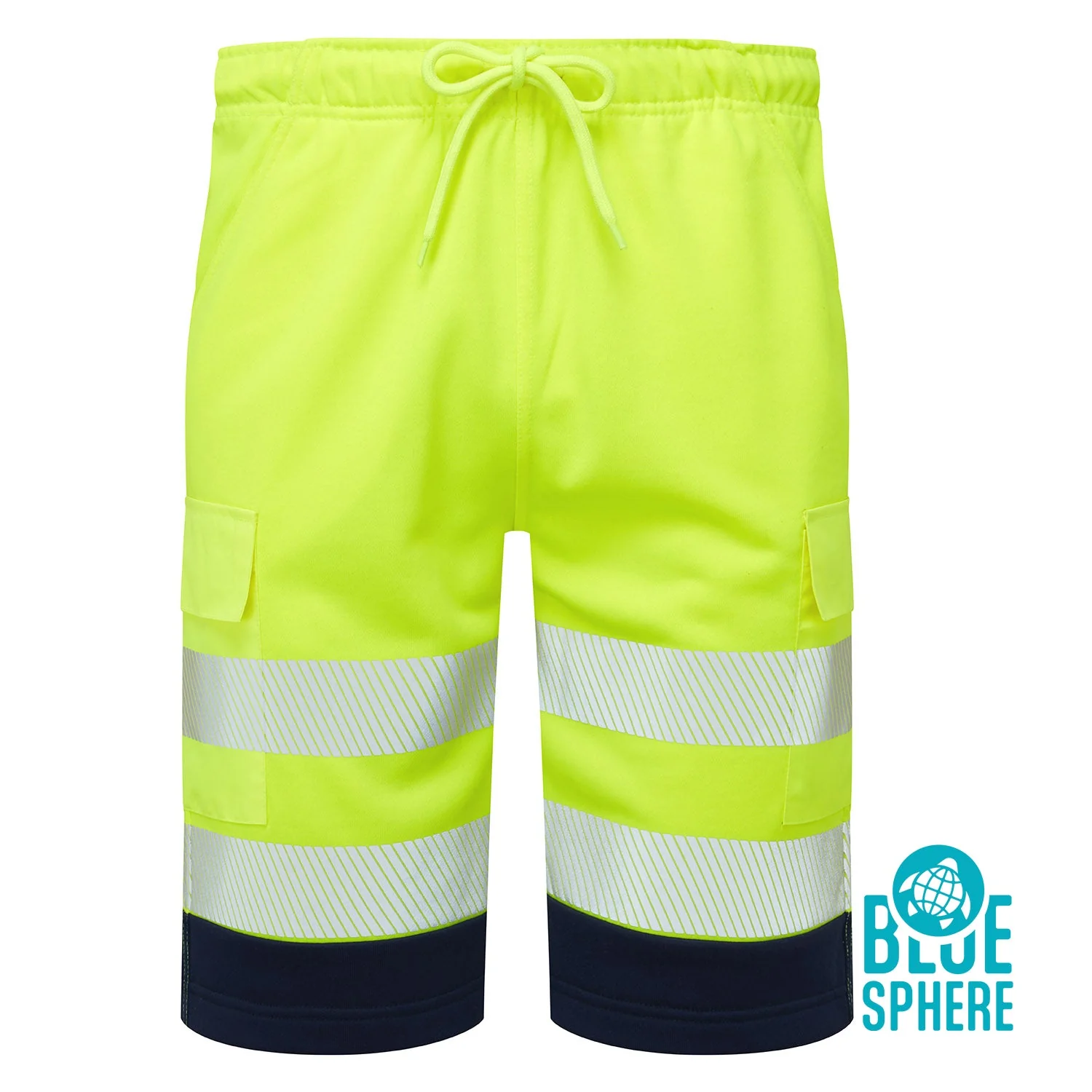 Supertouch Essentials Hi-Vis Eco CottonCool Shorts - Image 4