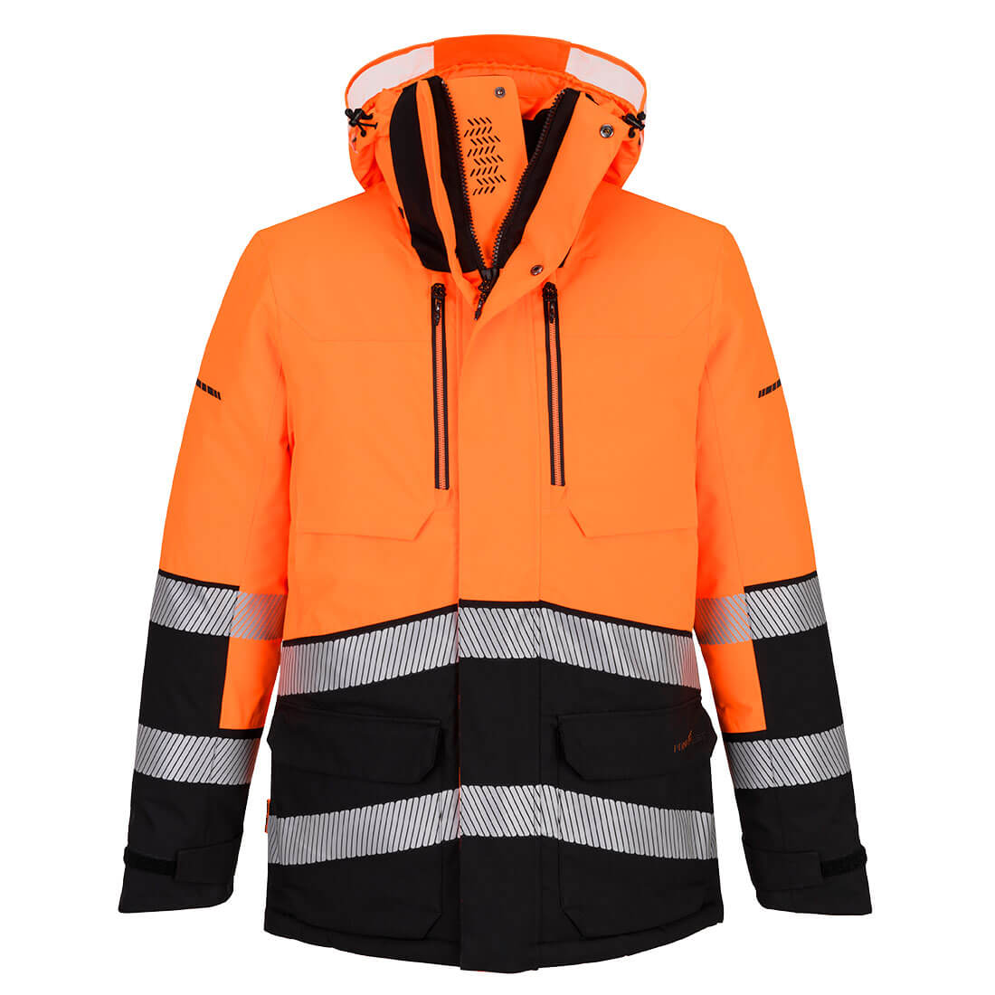 Portwest EV4 Hi-Vis Expedition Parka Jacket - Image 5