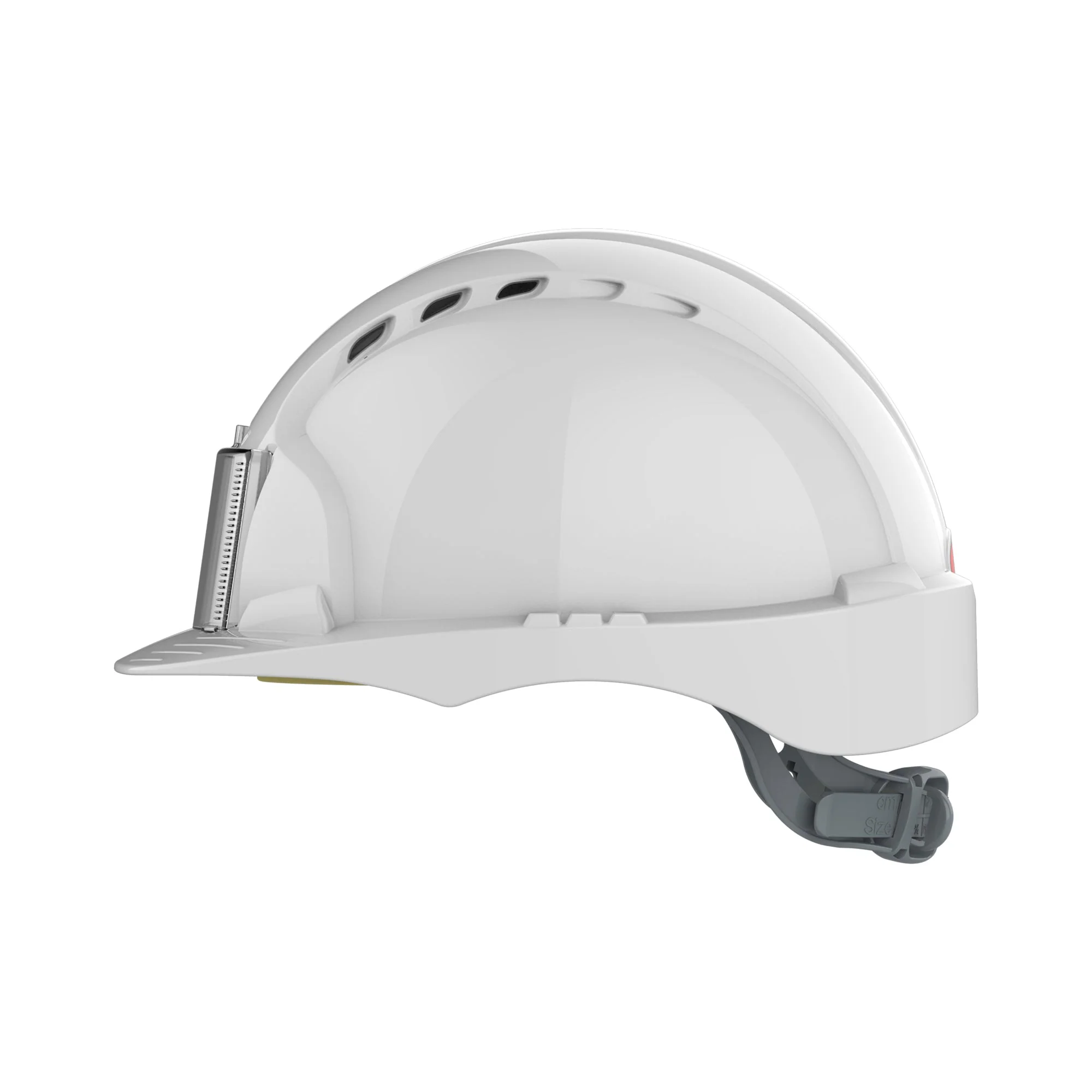 JSP EVO2 Badge - Slip Ratchet - Vented - White - Image 3
