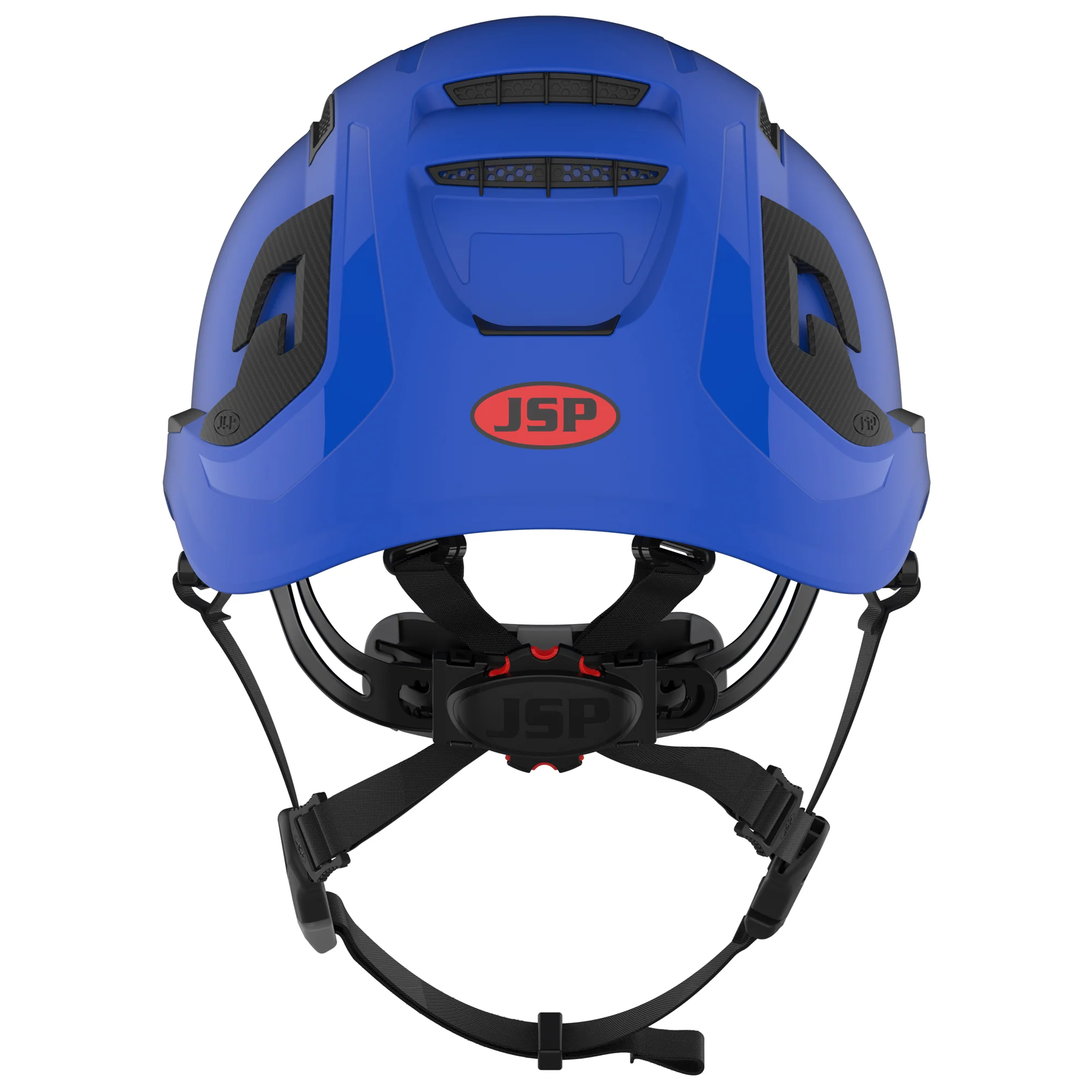 JSP EVO ALTA Baseworker Safety Helmet - Wheel Ratchet - Blue - Image 4