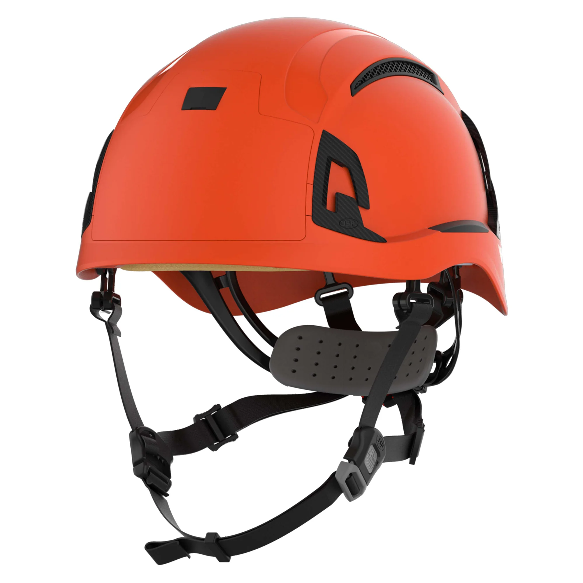 JSP EVO ALTA Baseworker Safety Helmet - Wheel Ratchet - Extra Visibility Orange