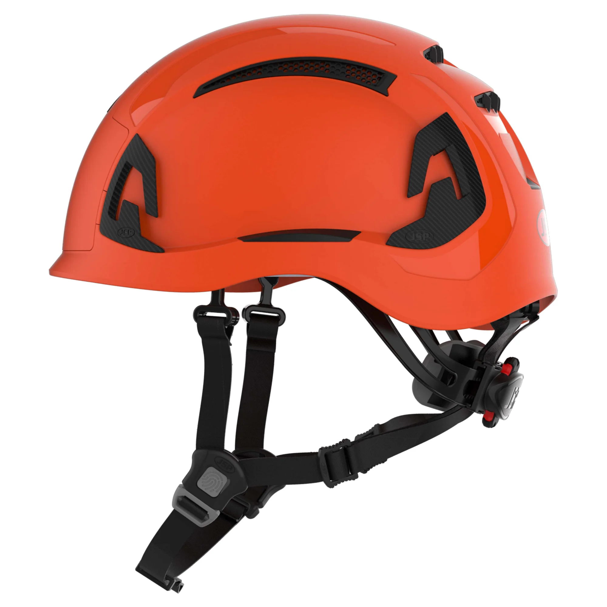 JSP EVO ALTA Baseworker Safety Helmet - Wheel Ratchet - Extra Visibility Orange - Image 3