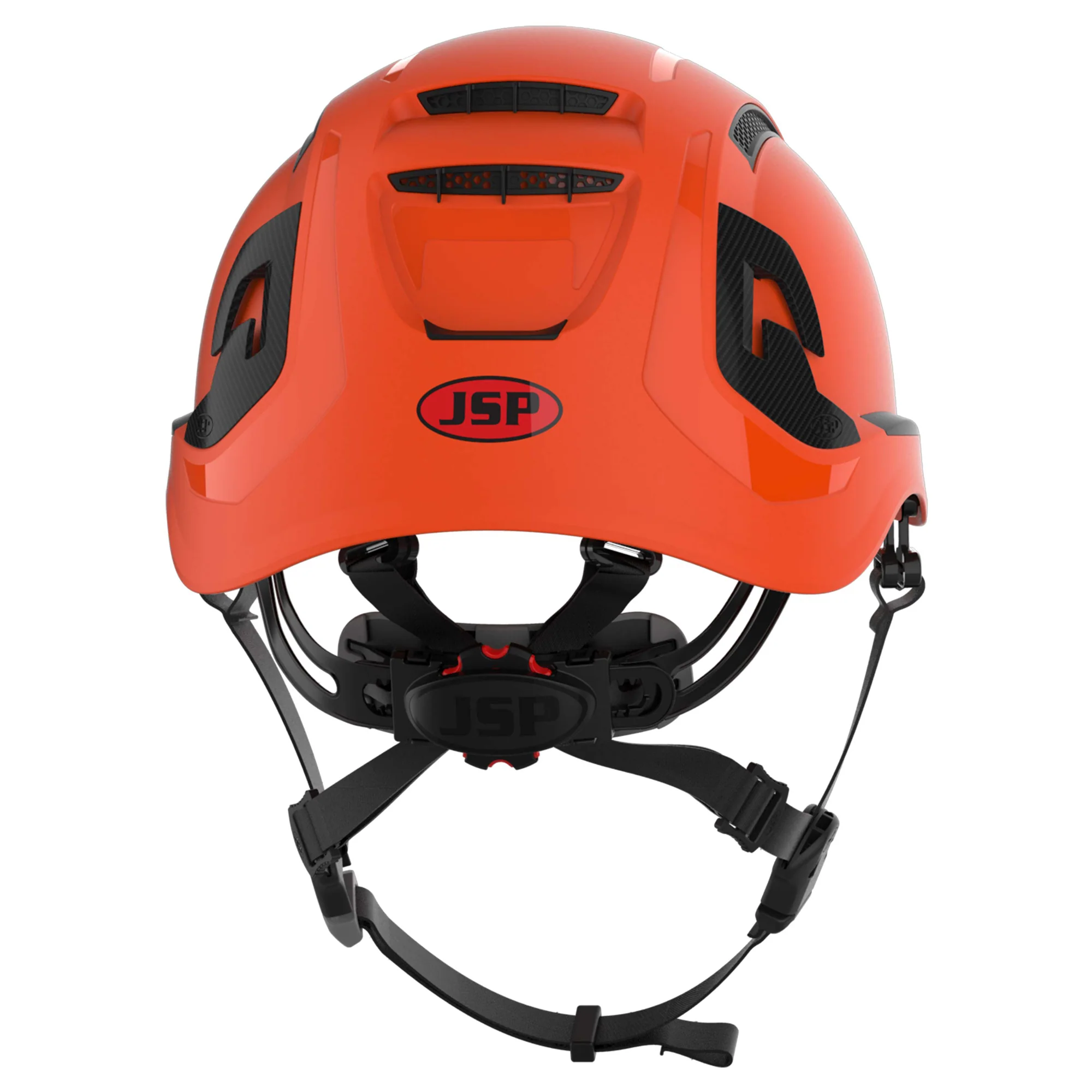 JSP EVO ALTA Baseworker Safety Helmet - Wheel Ratchet - Extra Visibility Orange - Image 4