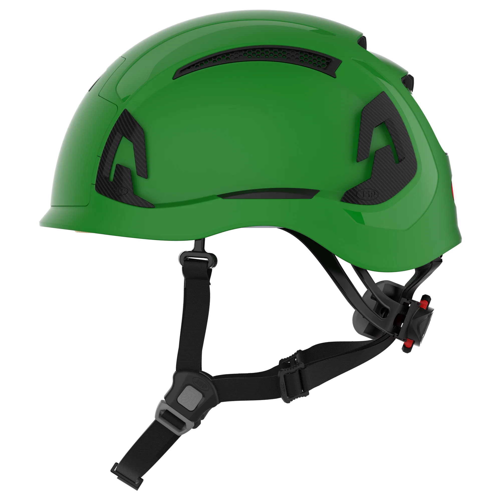 JSP EVO ALTA Baseworker Safety Helmet - Wheel Ratchet - Green - Image 3