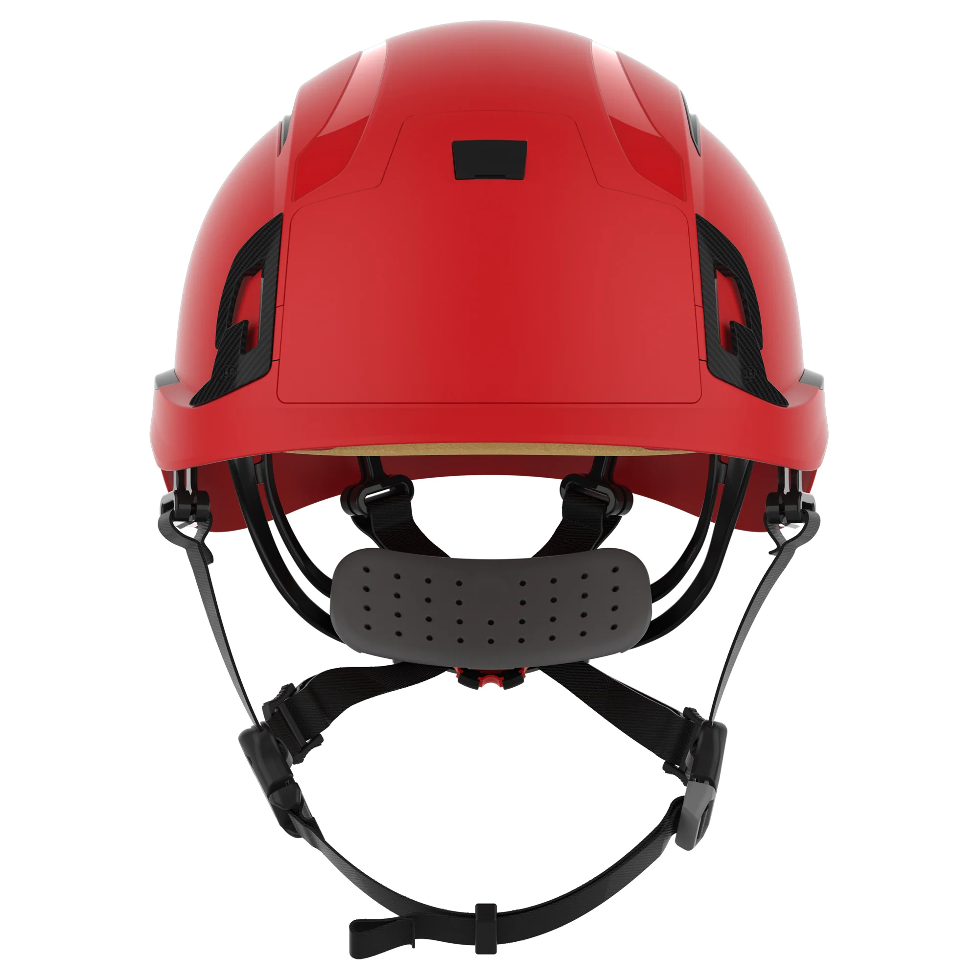 JSP EVO ALTA Baseworker Safety Helmet - Wheel Ratchet - Red - Image 2