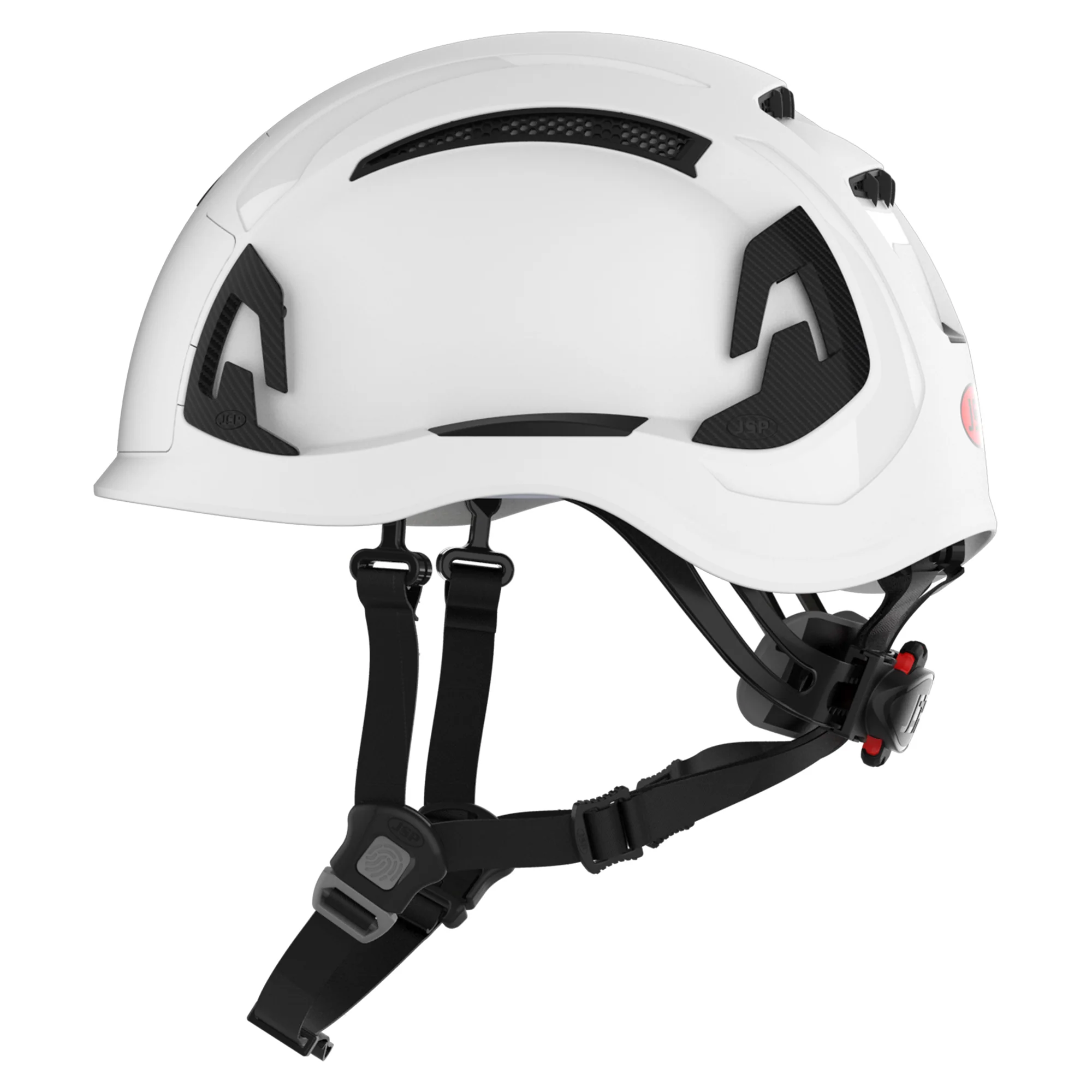 JSP EVO ALTA Baseworker Safety Helmet - Wheel Ratchet - White - Image 3