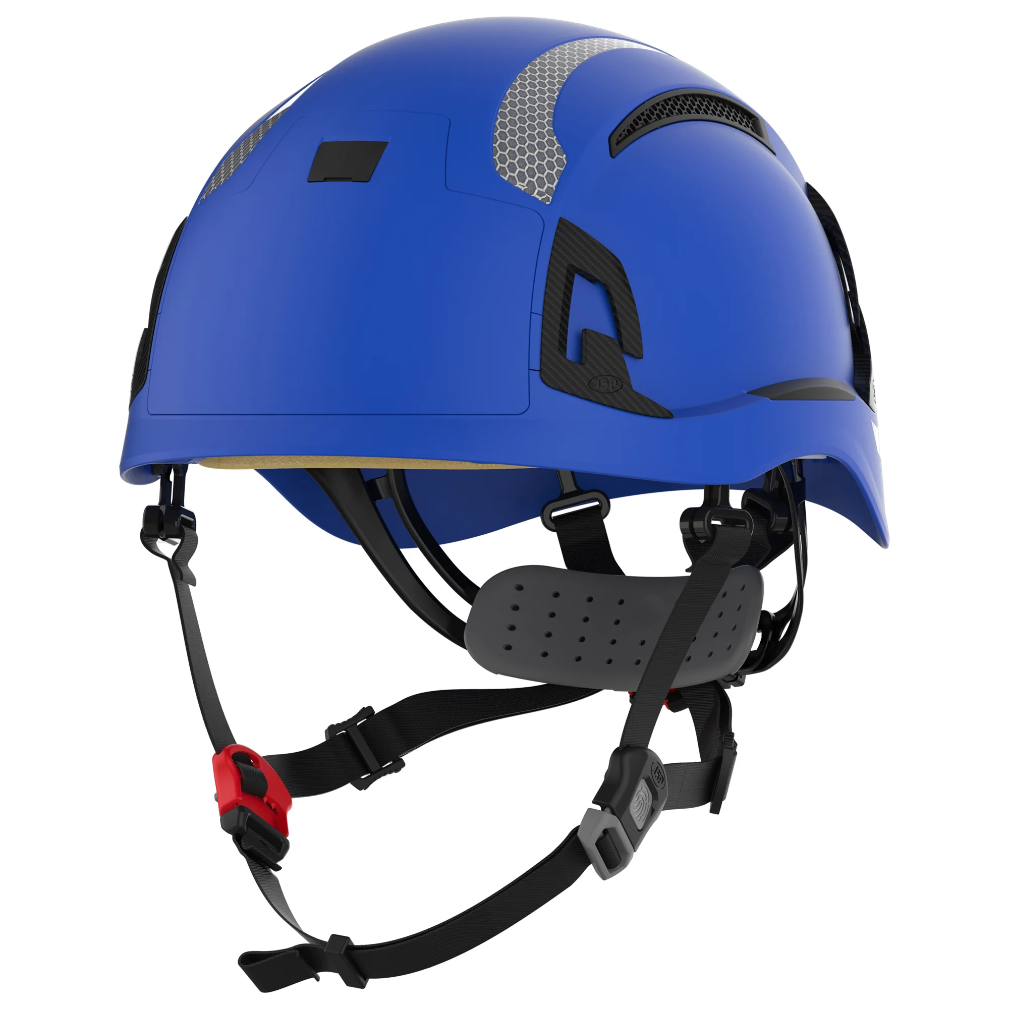 JSP EVO ALTA Dualswitch Safety Helmet - Wheel Ratchet - Vented - Blue - CR2