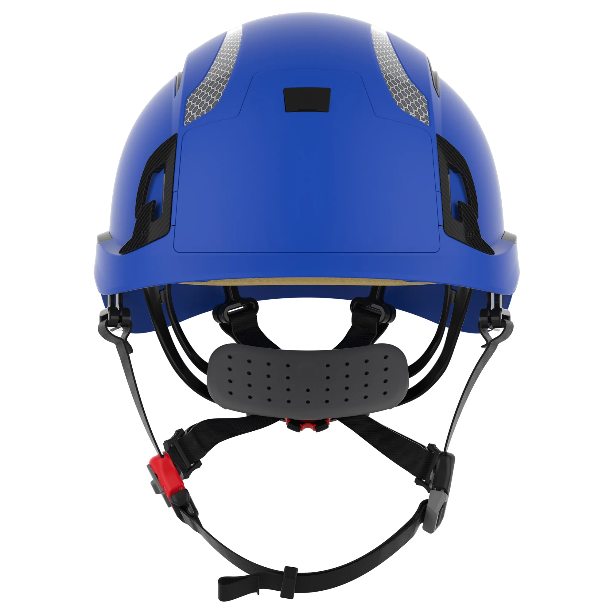 JSP EVO ALTA Dualswitch Safety Helmet - Wheel Ratchet - Vented - Blue - CR2 - Image 2