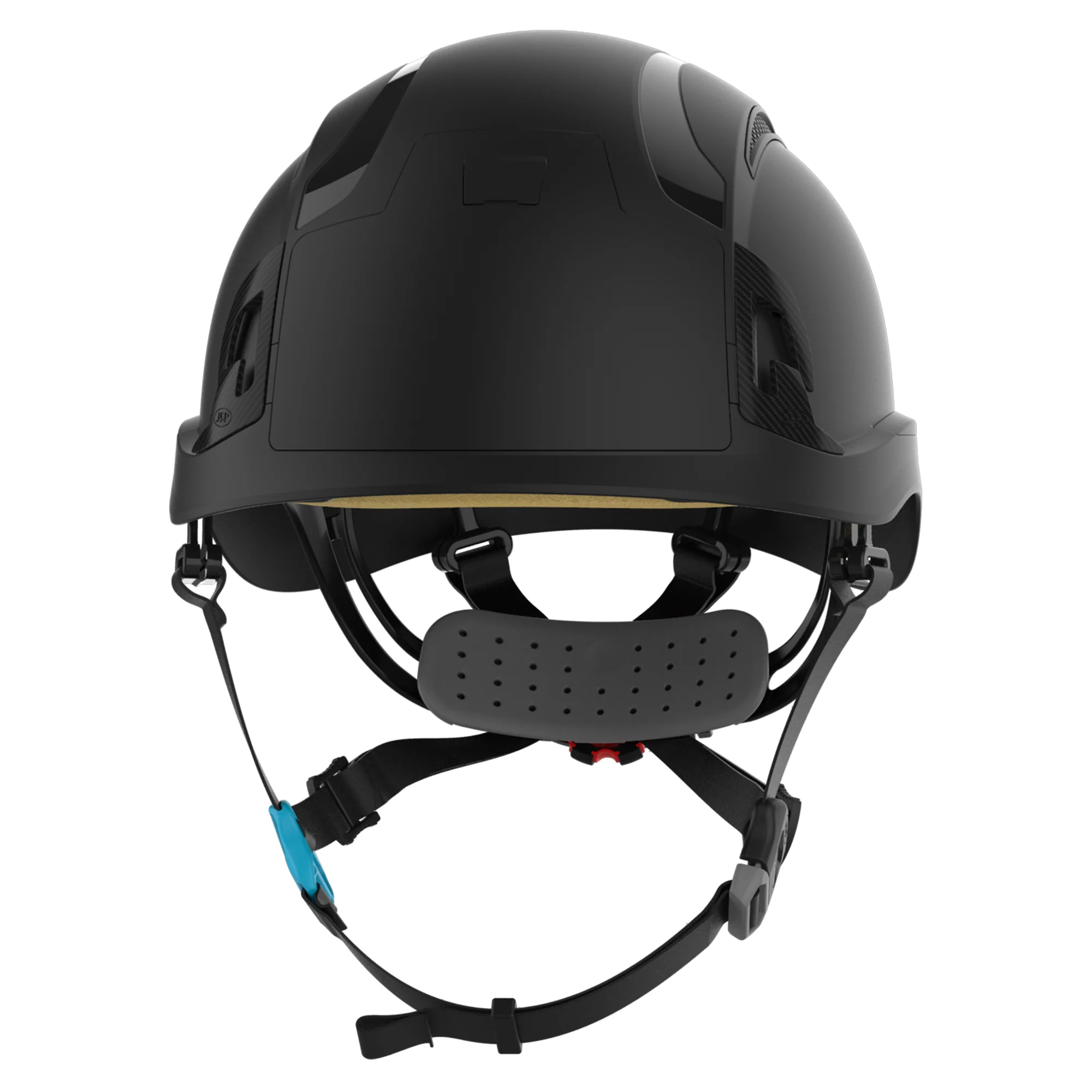 JSP EVO ALTA Skyworker Safety Helmet - Wheel Ratchet - Vented - Black - Image 2