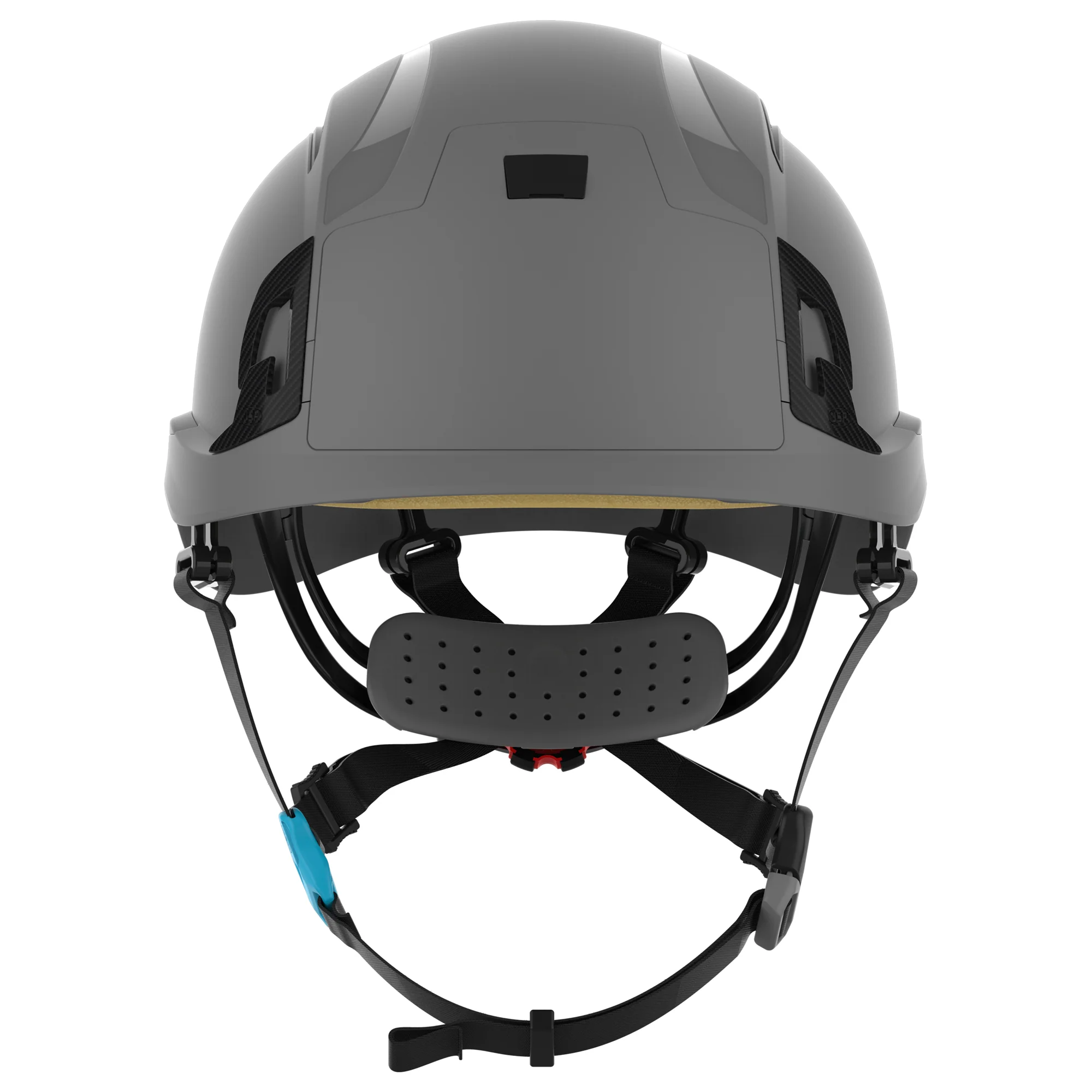 JSP EVO ALTA Skyworker Safety Helmet - Wheel Ratchet - Vented - Grey - Image 2