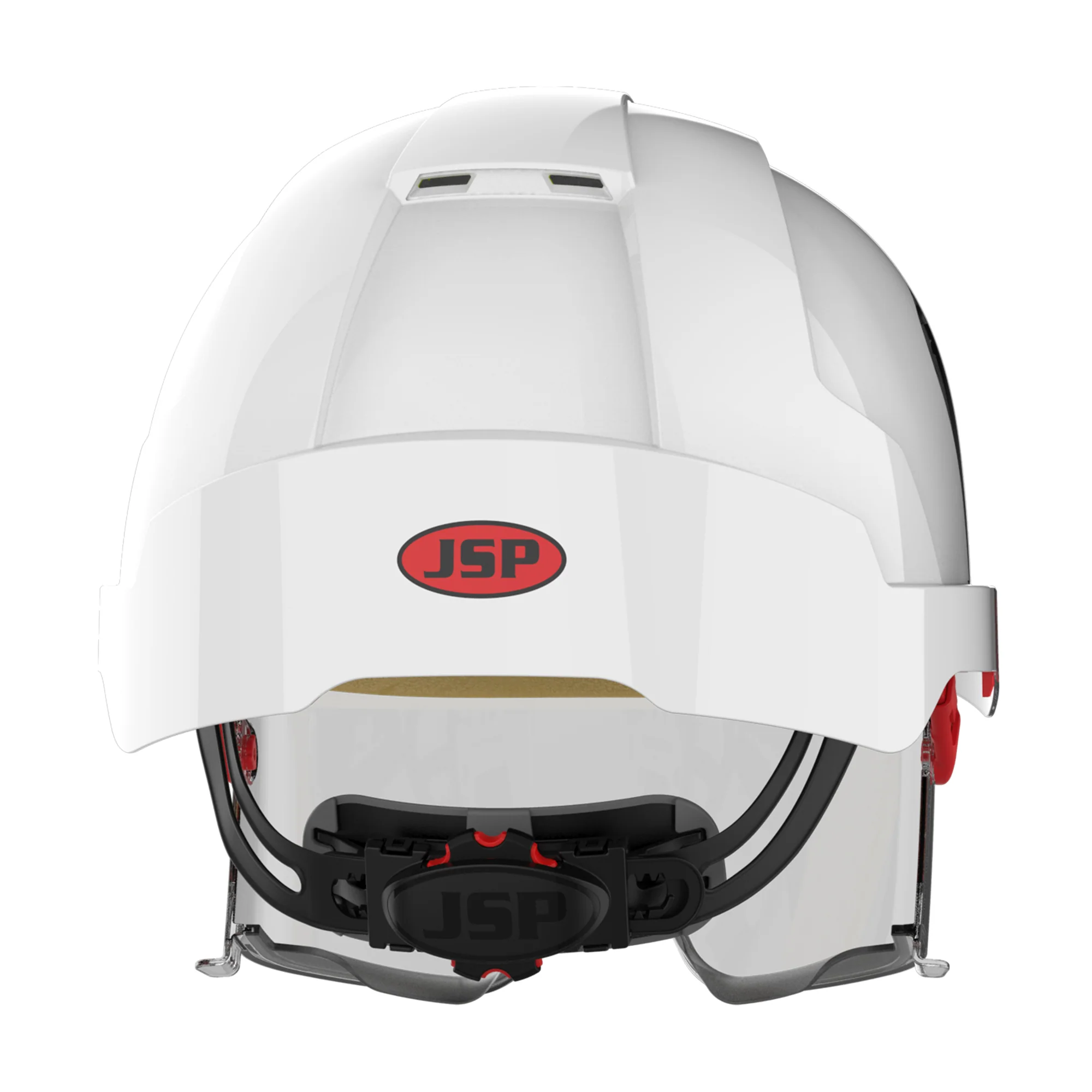 JSP EVO VISTAlens with ID Card Holder - White / Smoke - Vented - Image 4