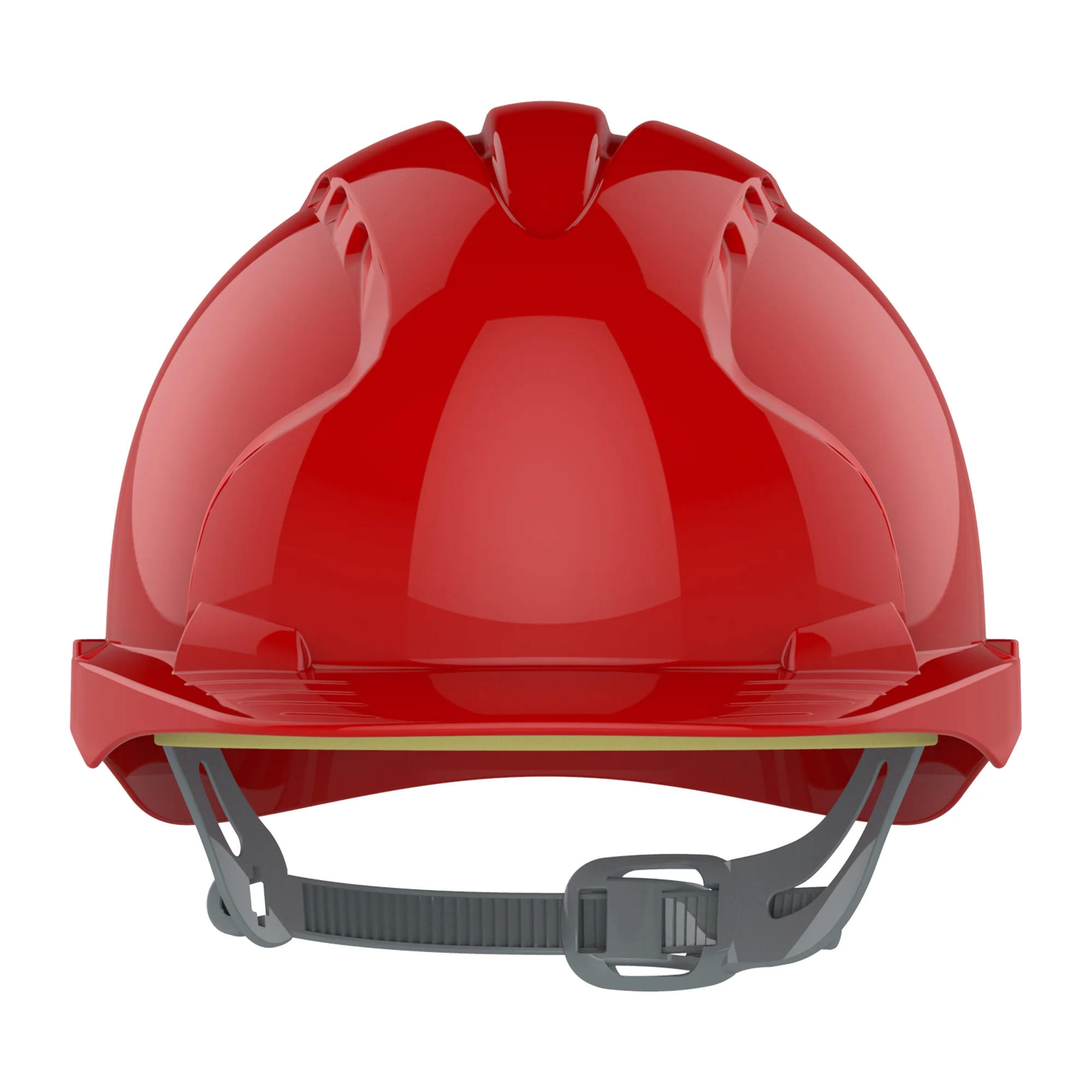 JSP EVO2 Safety Helmet - Slip Ratchet - Red - Image 2
