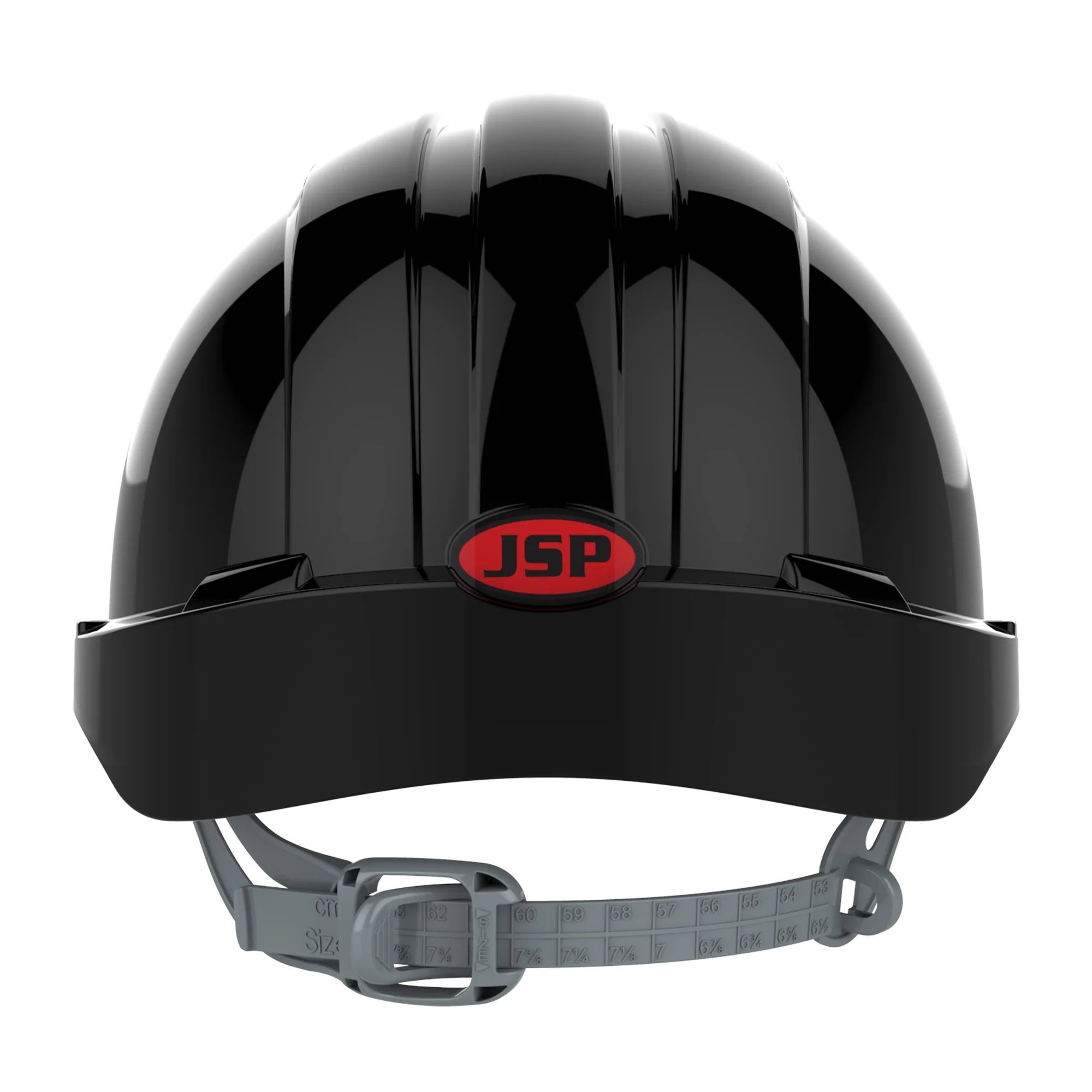 JSP EVO2 Safety Helmet - Slip Ratchet - Vented - Black - Image 4