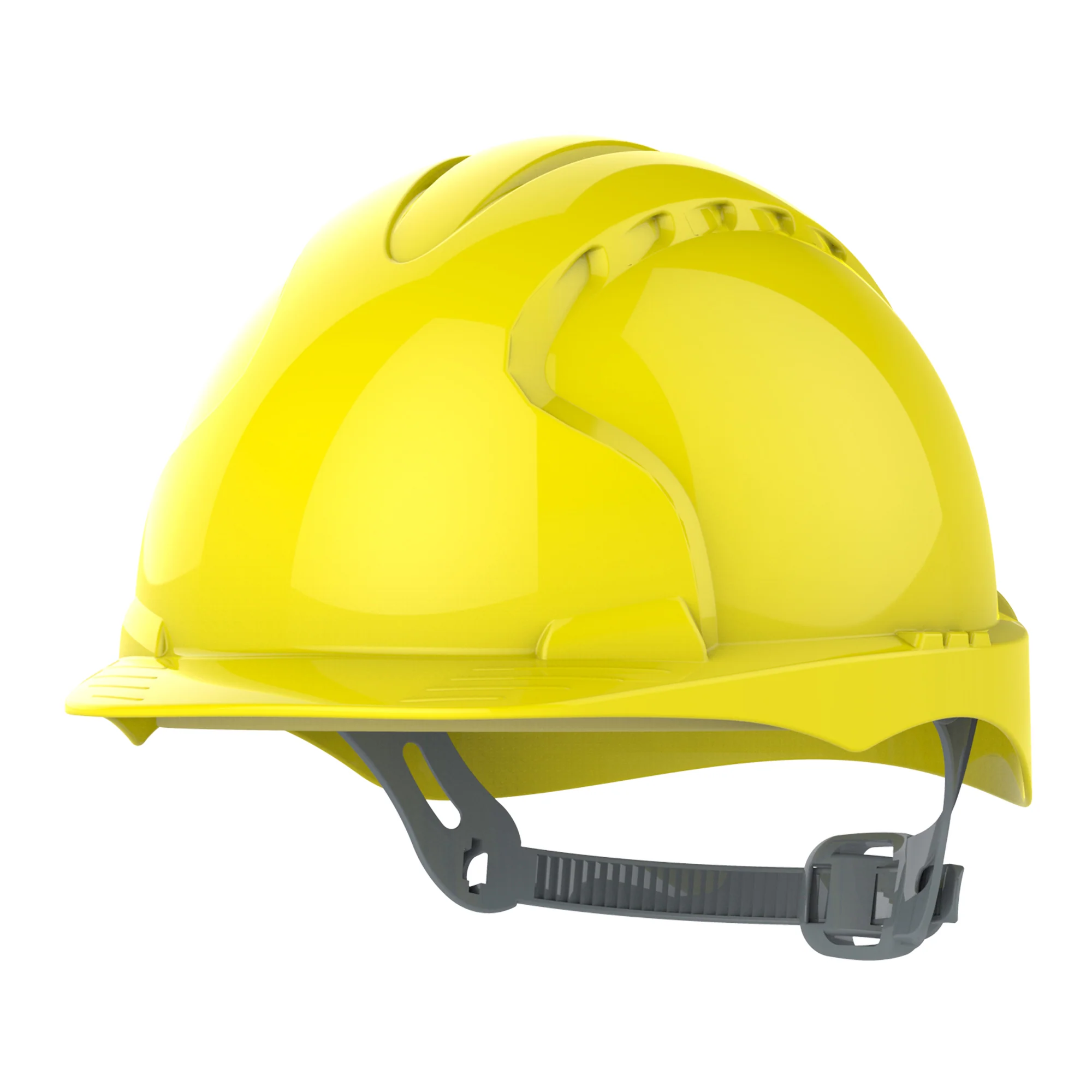 JSP EVO2 Safety Helmet - Slip Ratchet - Yellow