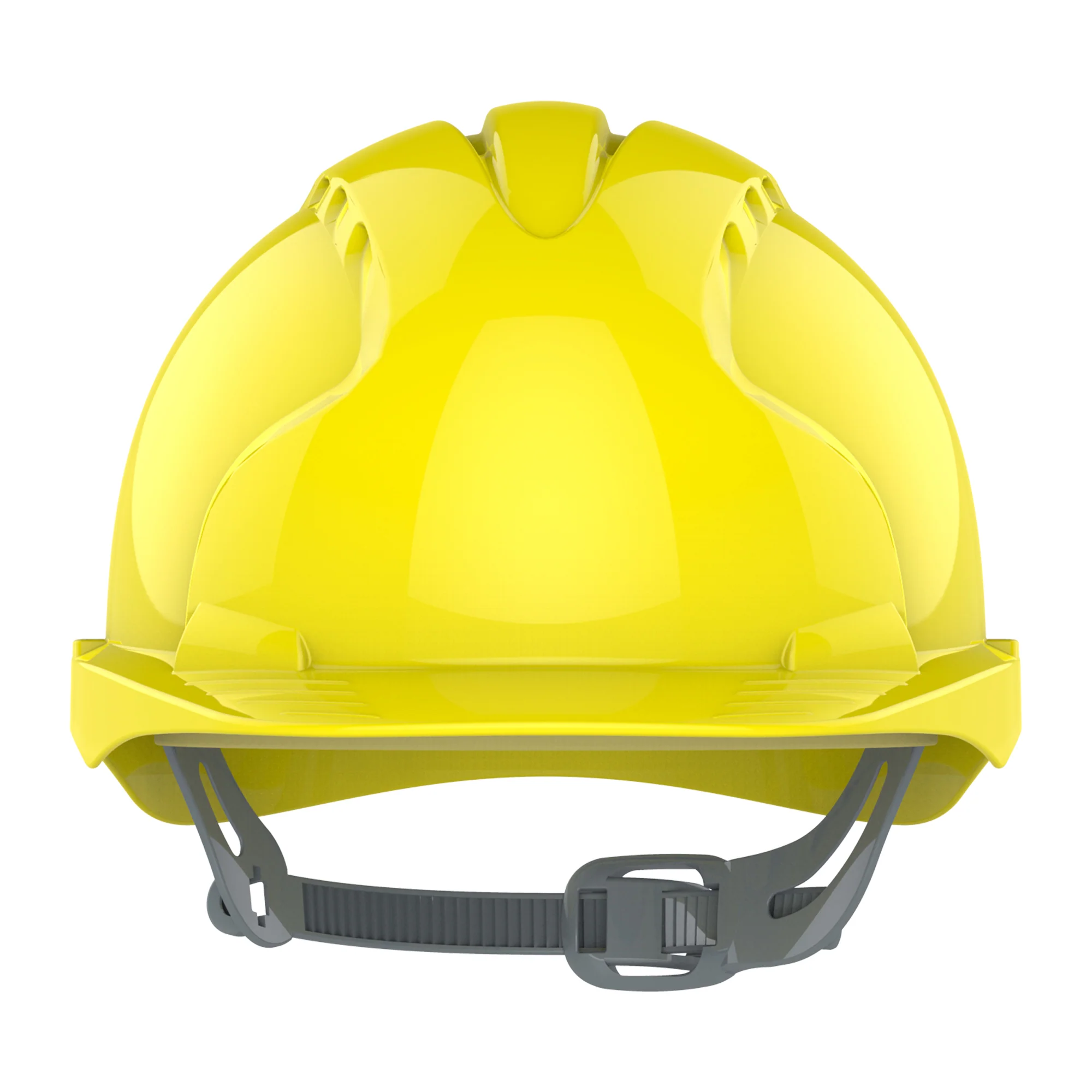 JSP EVO2 Safety Helmet - Slip Ratchet - Yellow - Image 2