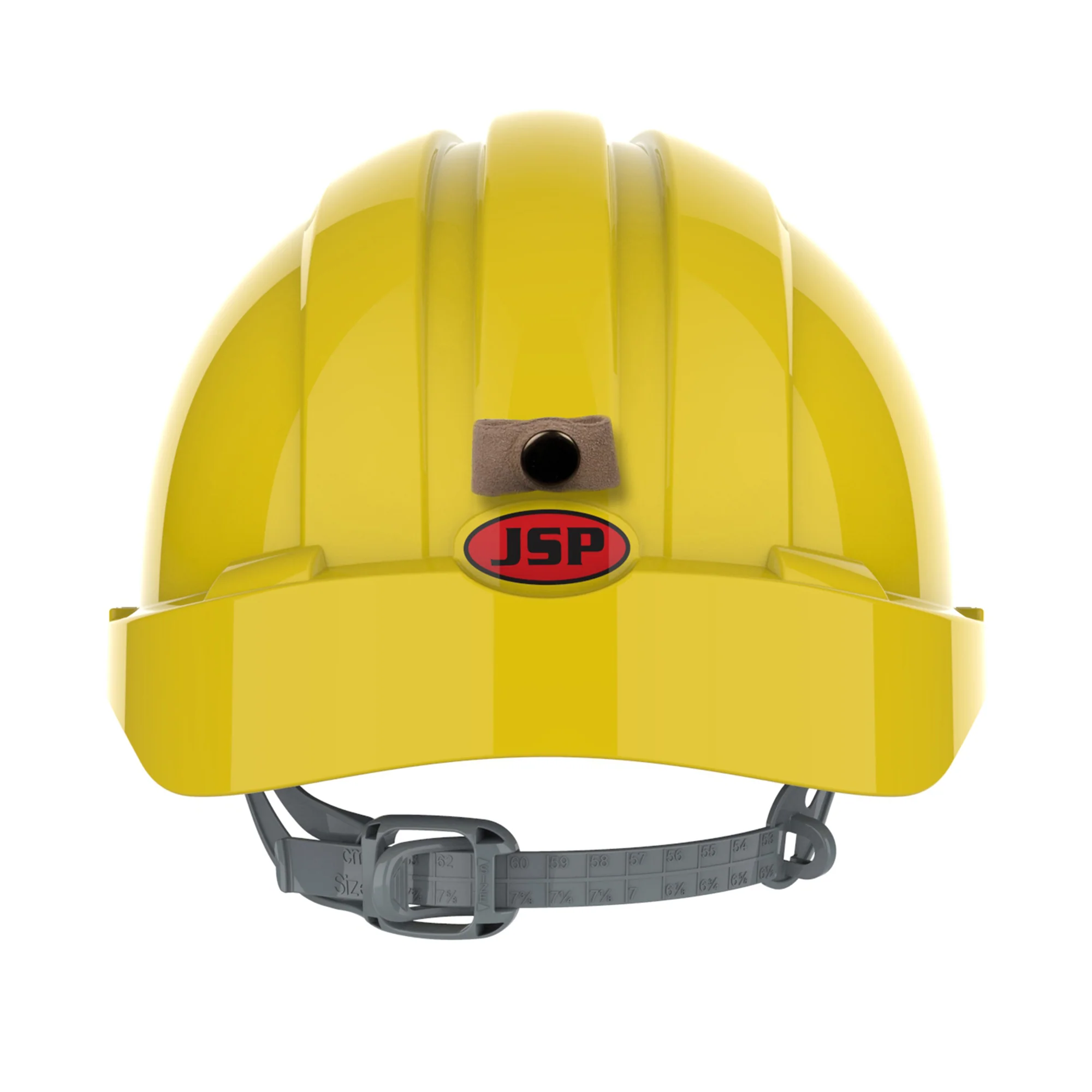 JSP EVO3 Mining Safety Helmet with Lamp Bracket - Slip Ratchet - Yellow - Image 4