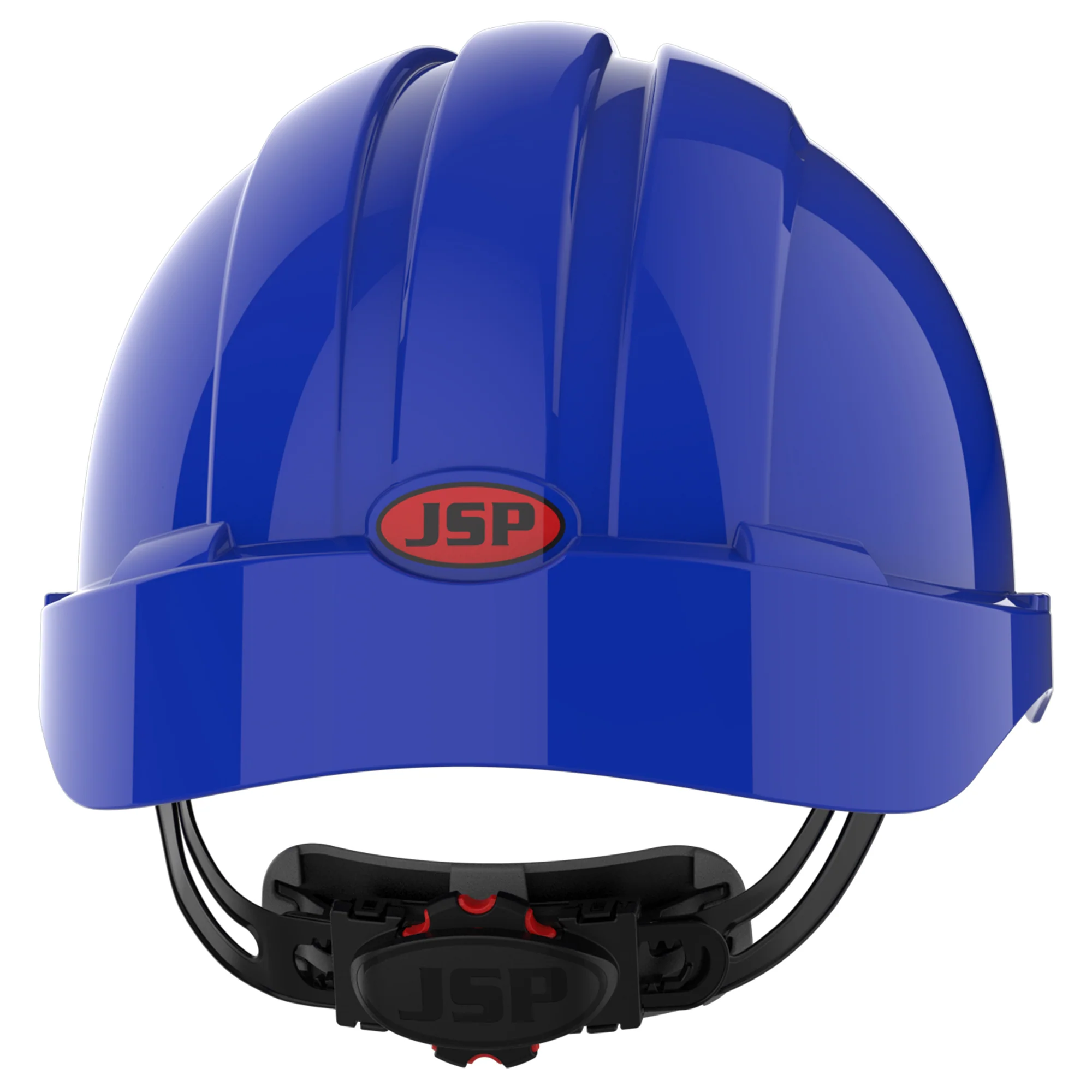 JSP EVO3 Mining Safety Helmet with Lamp Bracket - Wheel Ratchet - Blue - Image 4
