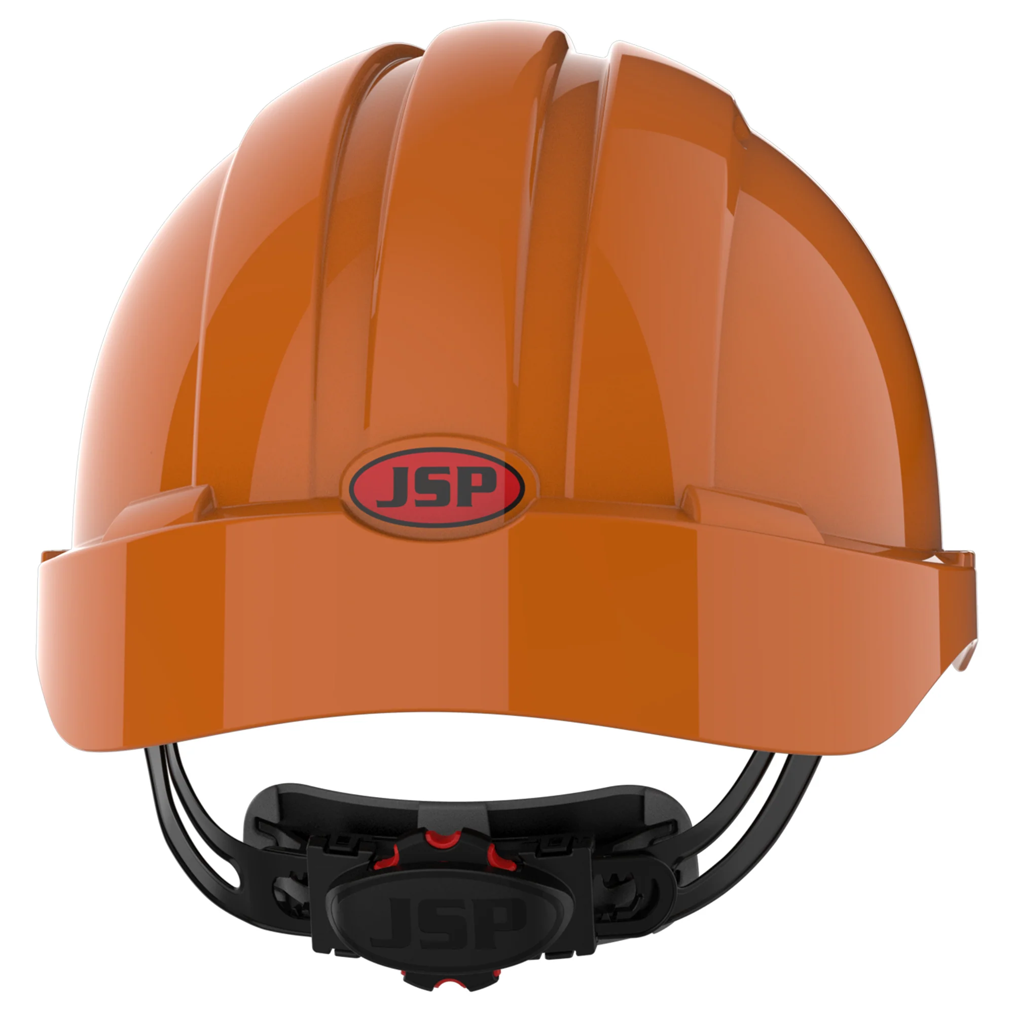 JSP EVO3 Mining Safety Helmet with Lamp Bracket - Wheel Ratchet - Orange - Image 4