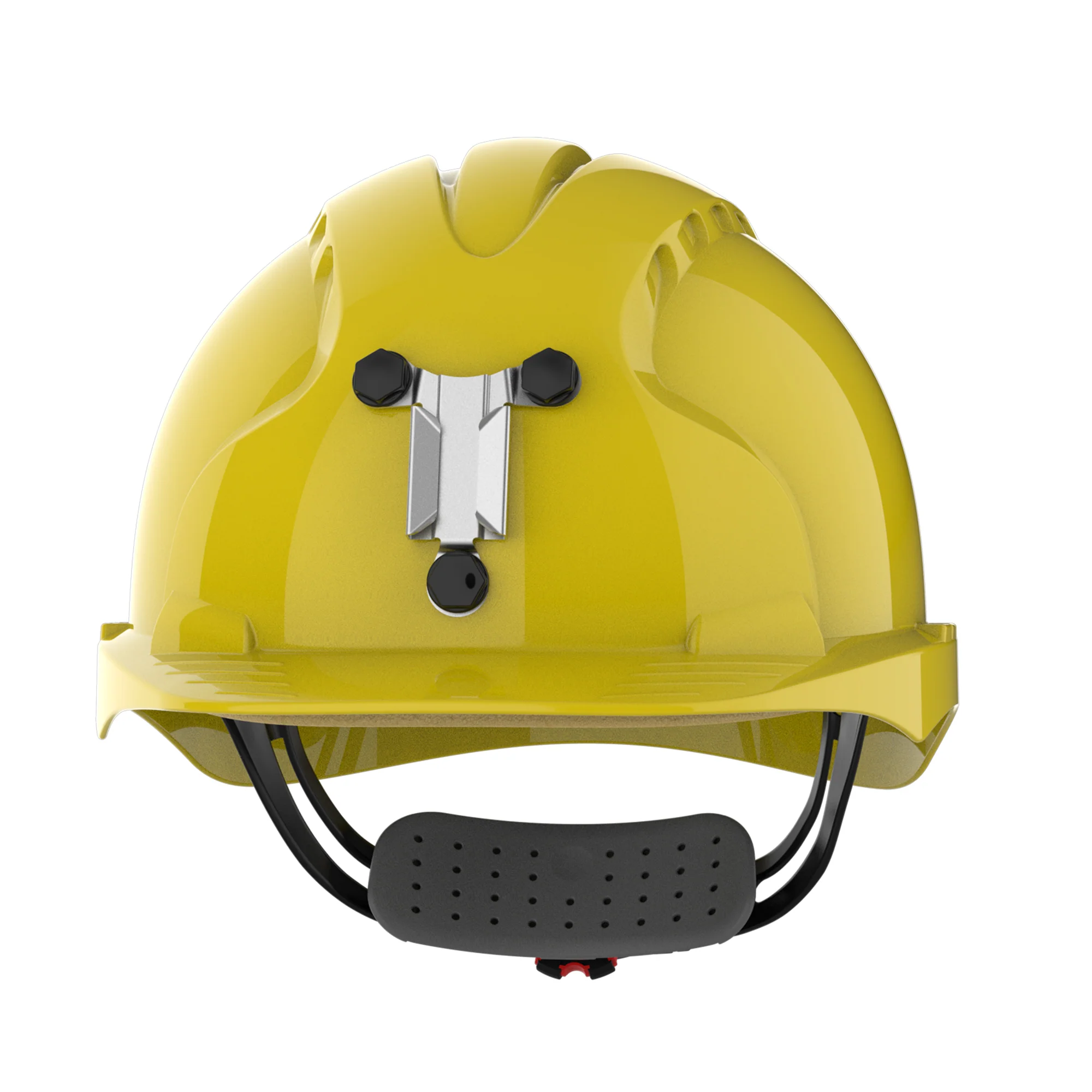 JSP EVO3 Mining Safety Helmet with Lamp Bracket - Wheel Ratchet - Yellow - Image 2