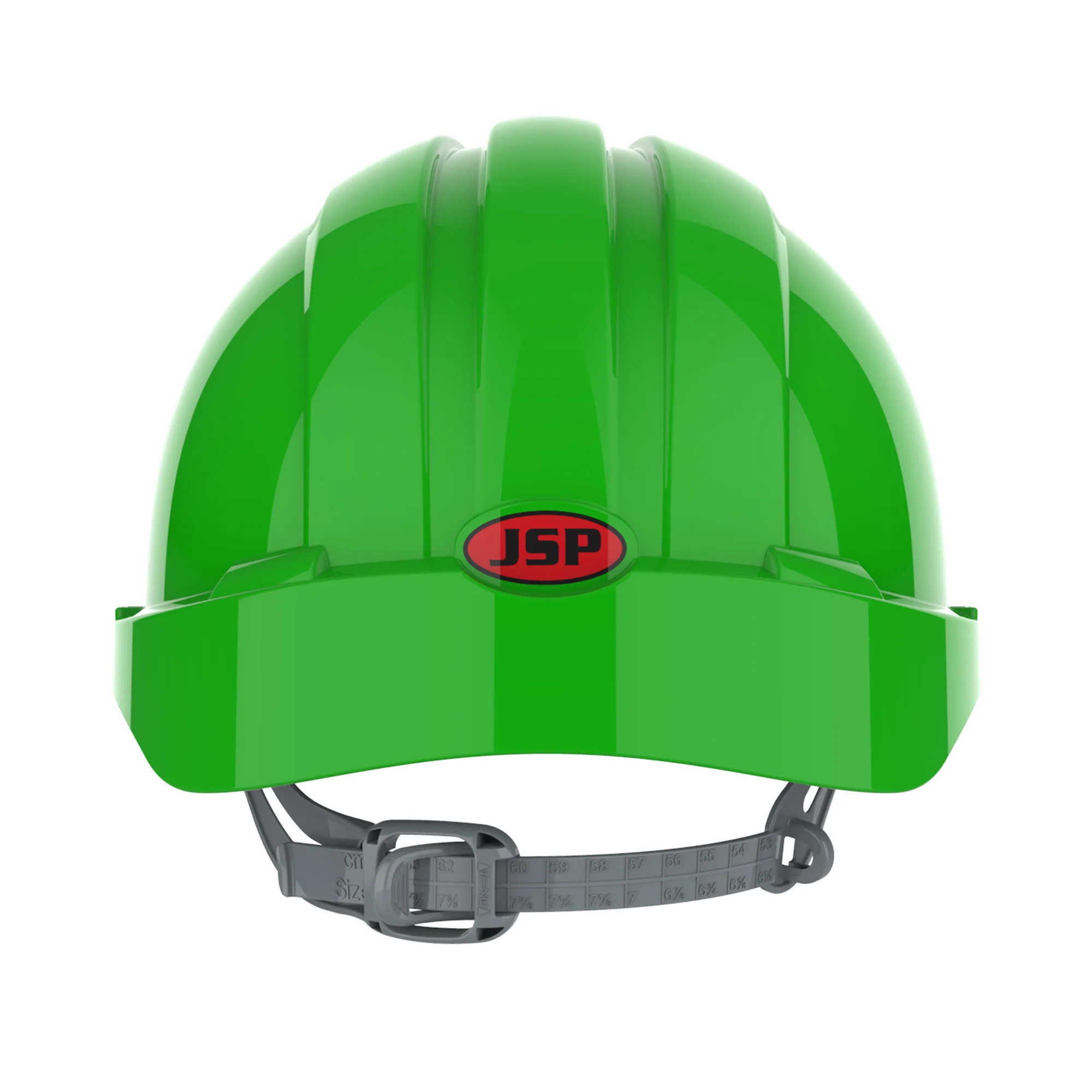 JSP EVO3 Safety Helmet - Slip Ratchet - 3 Point Miners - Green - Image 3